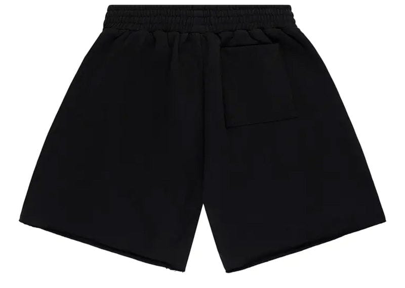 Sp5der Beluga Outline Sweatshort Black