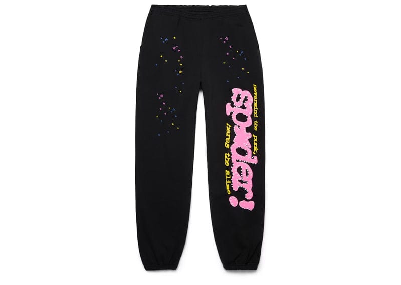 Sp5der P*NK V2 Sweatpant Black