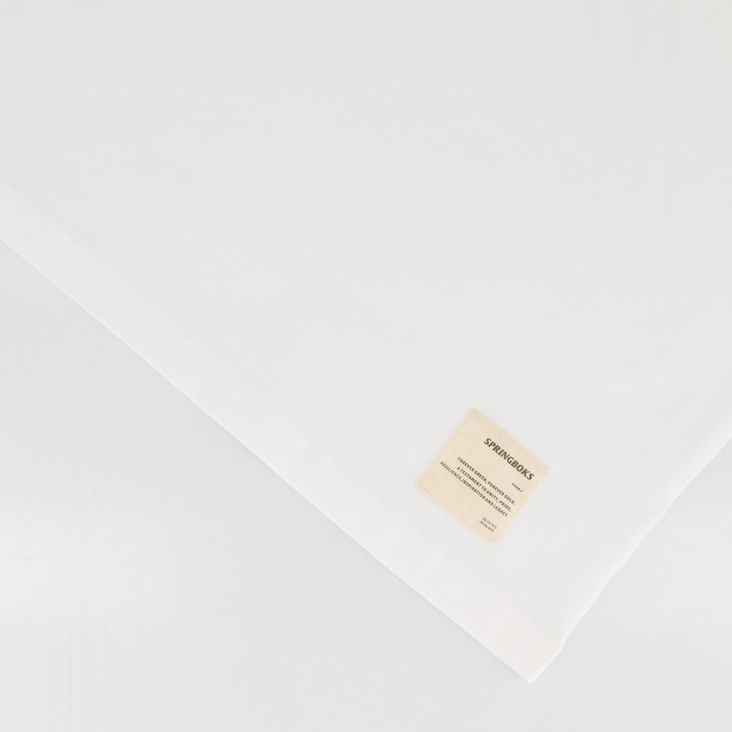 Springboks 95 Embroidery Boxy Crew Tee-White