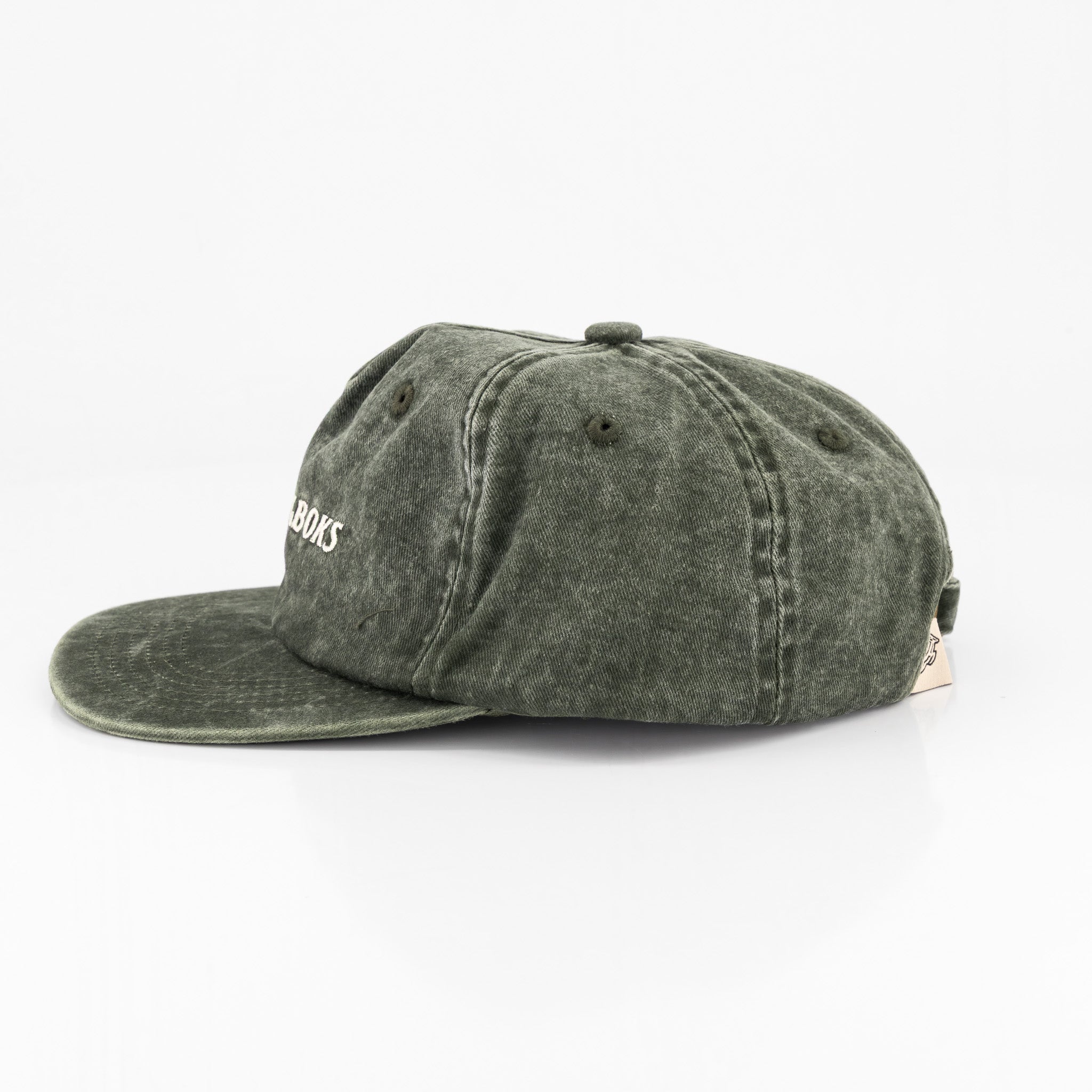 Springboks Satin Stitch Traditional Cap Green