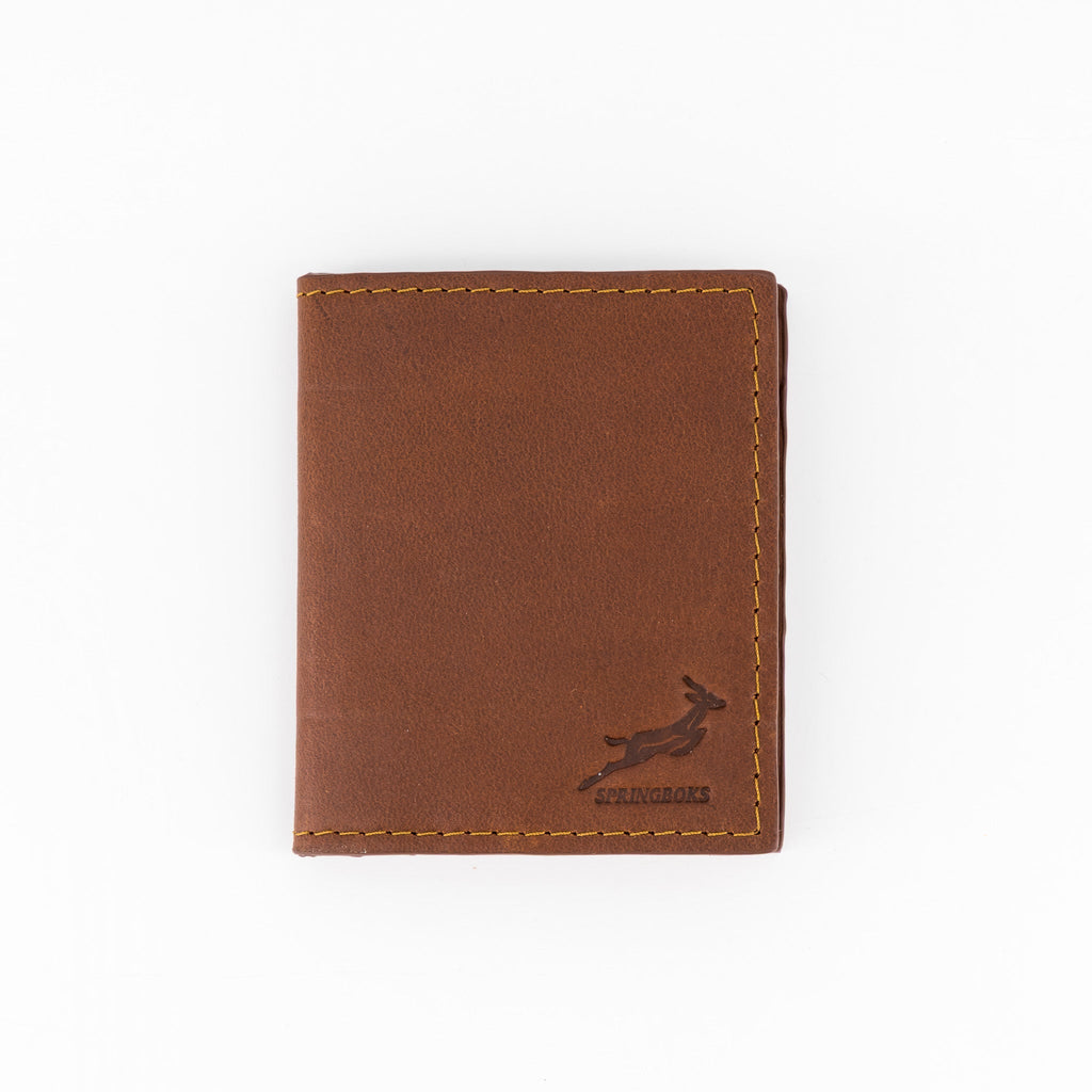 Springboks Leather Double Cardholder - Brown