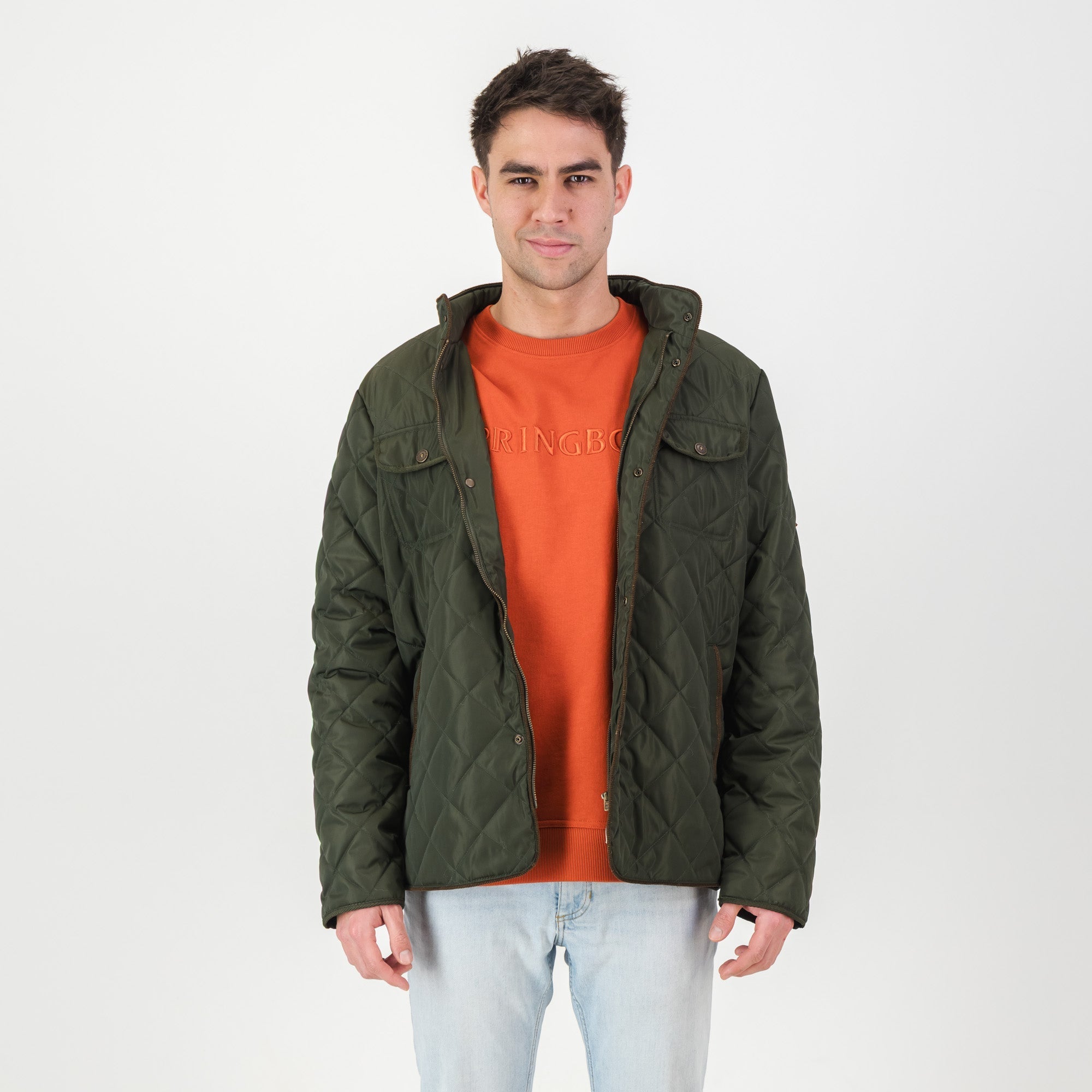 Springboks Jacket-Forest Green