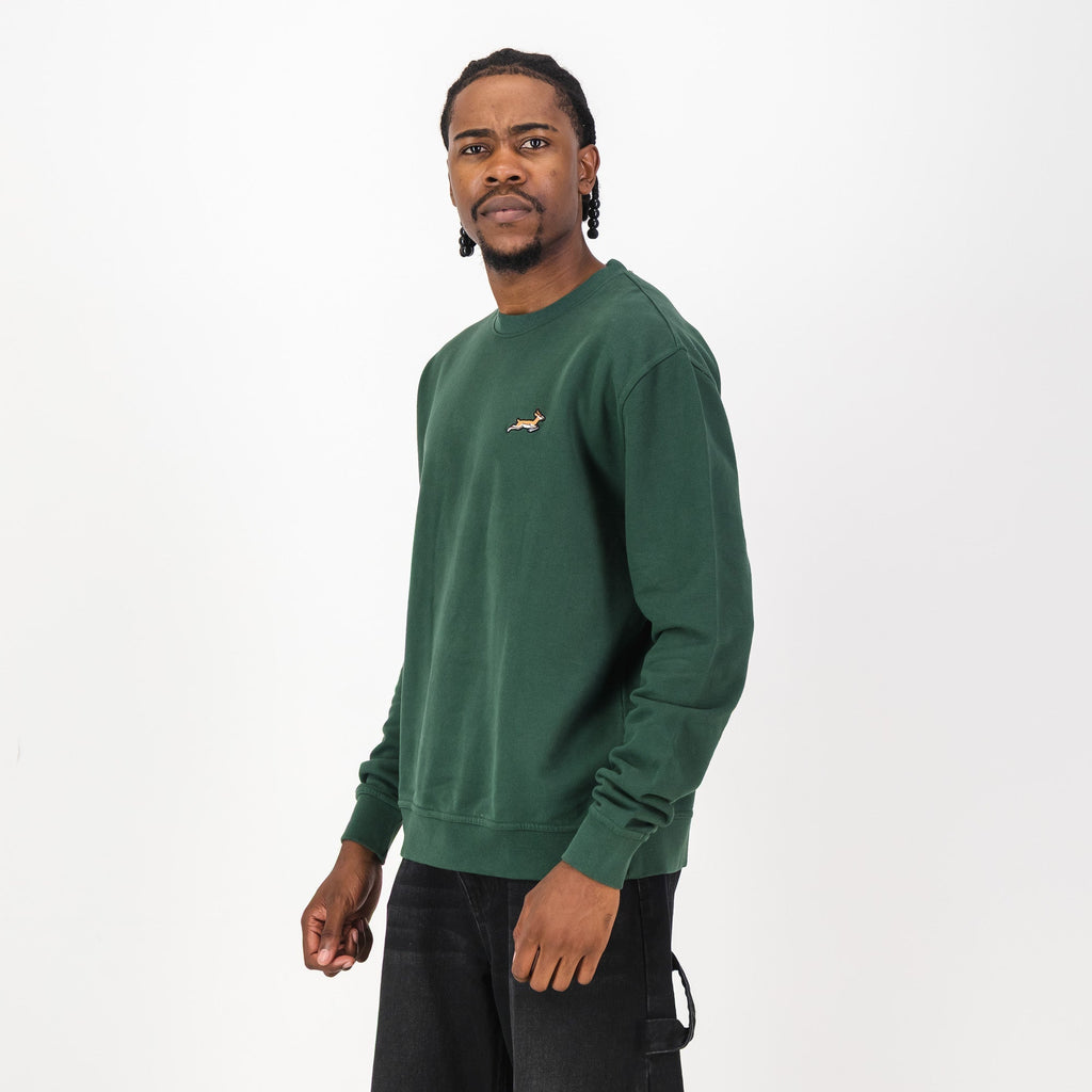 Springboks Essential Nat Embroidered Crew Sweat
