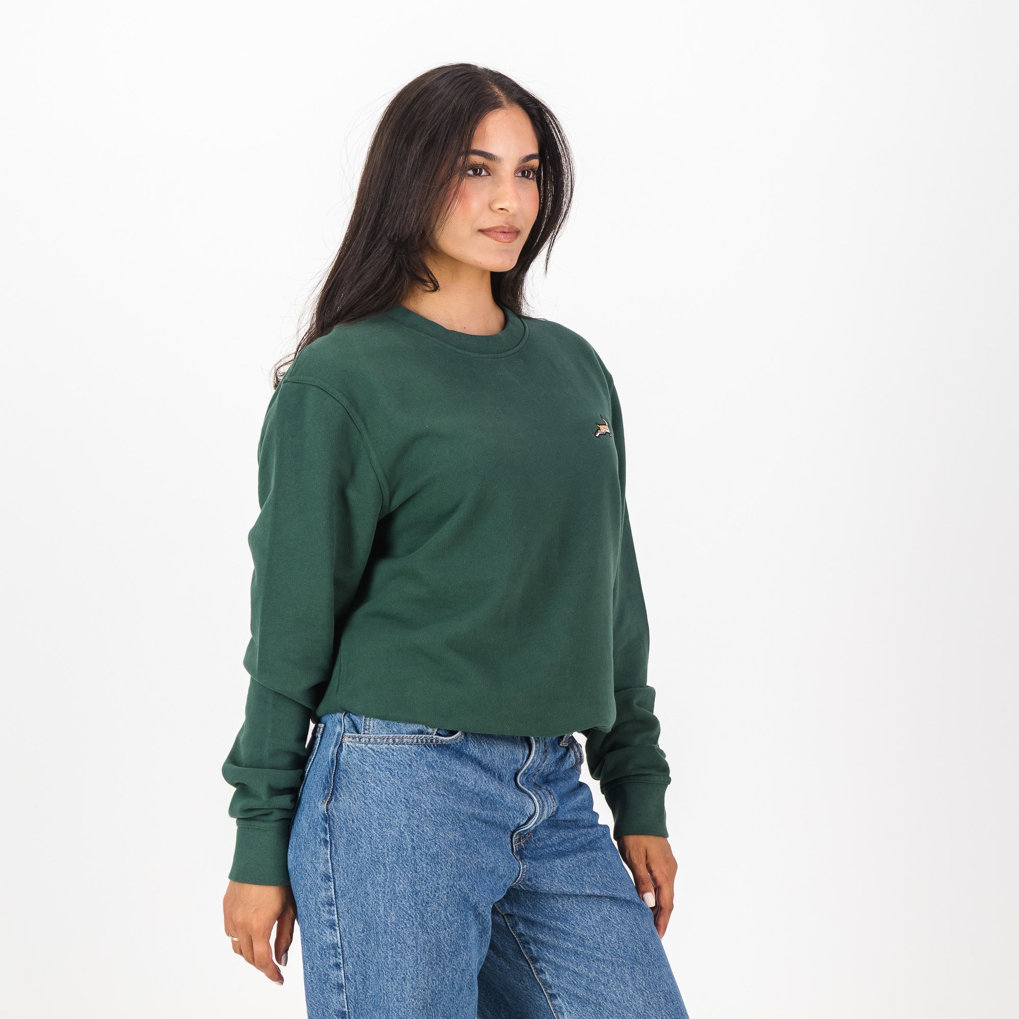 Springboks Essential Nat Embroidered Crew Sweat