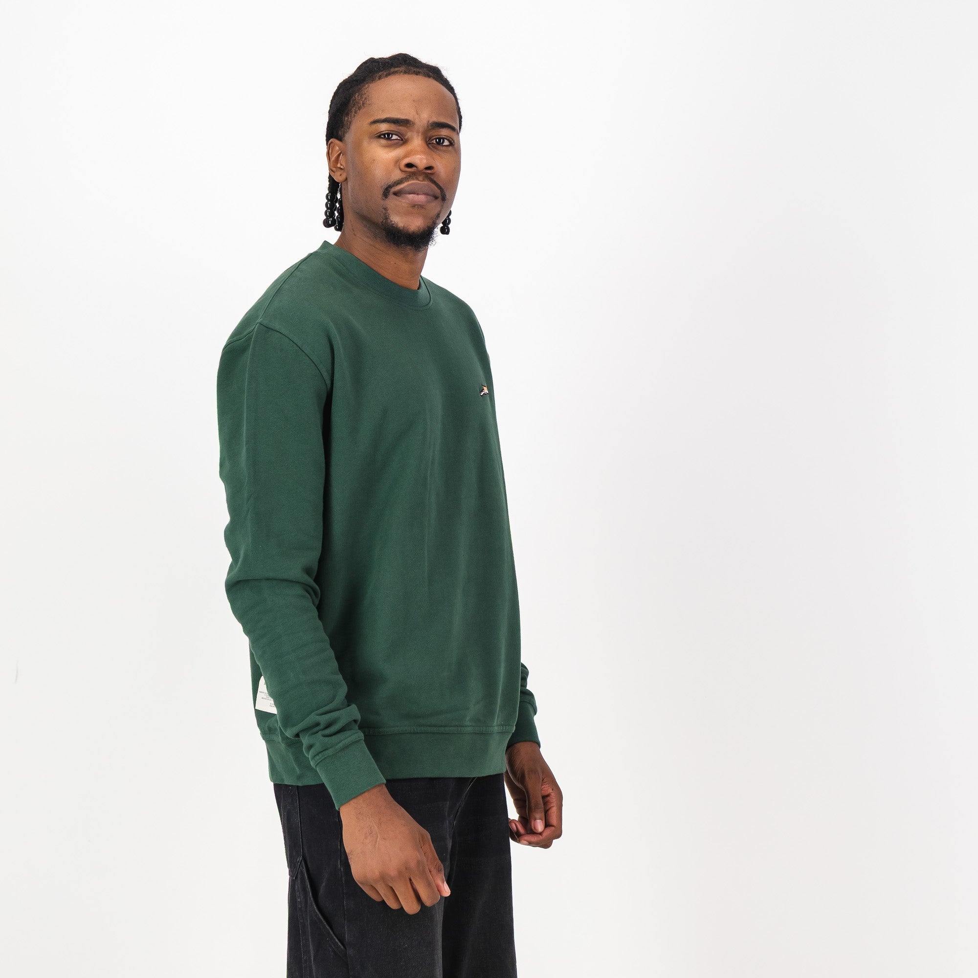 Springboks Essential Nat Embroidered Crew Sweat