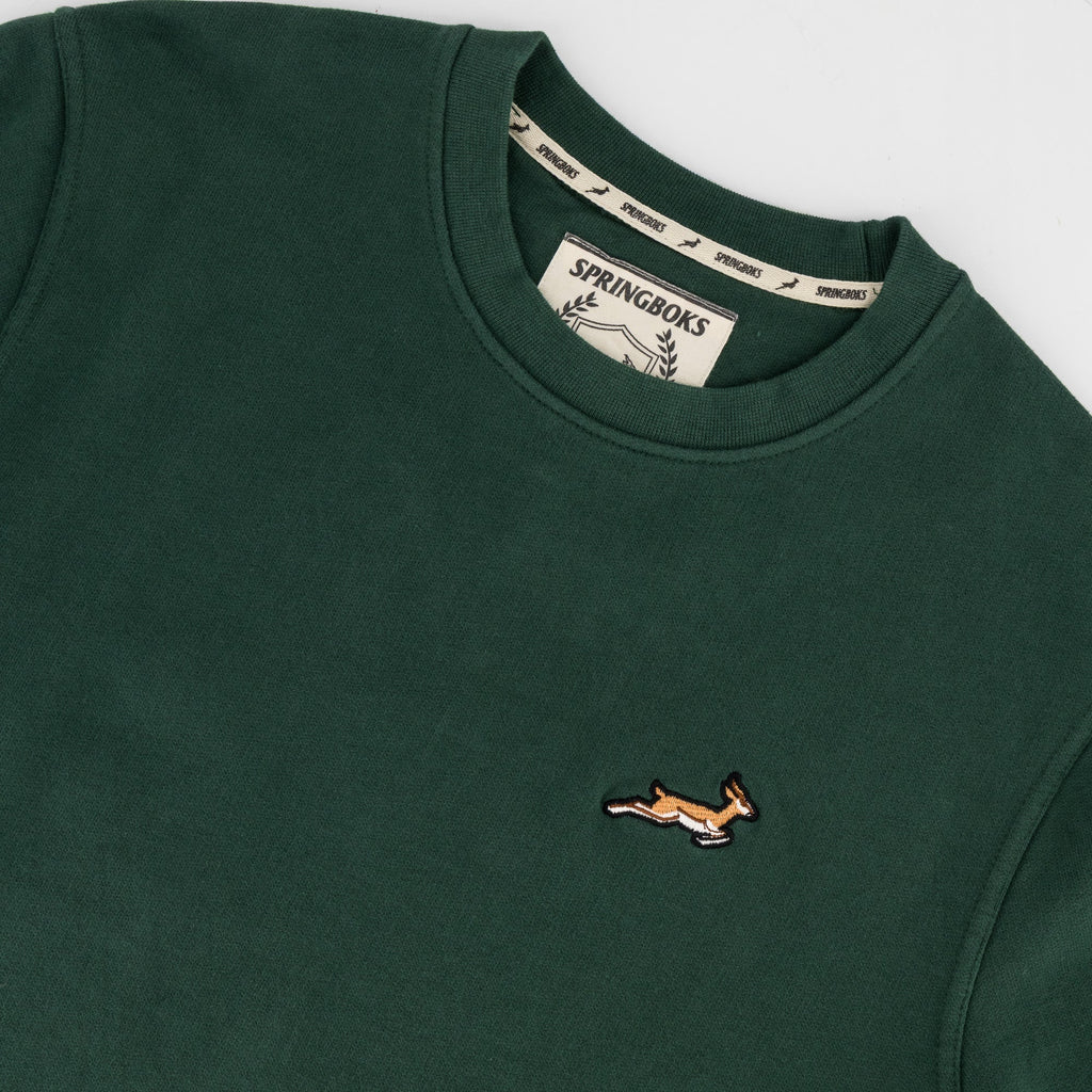 Springboks Essential Nat Embroidered Crew Sweat