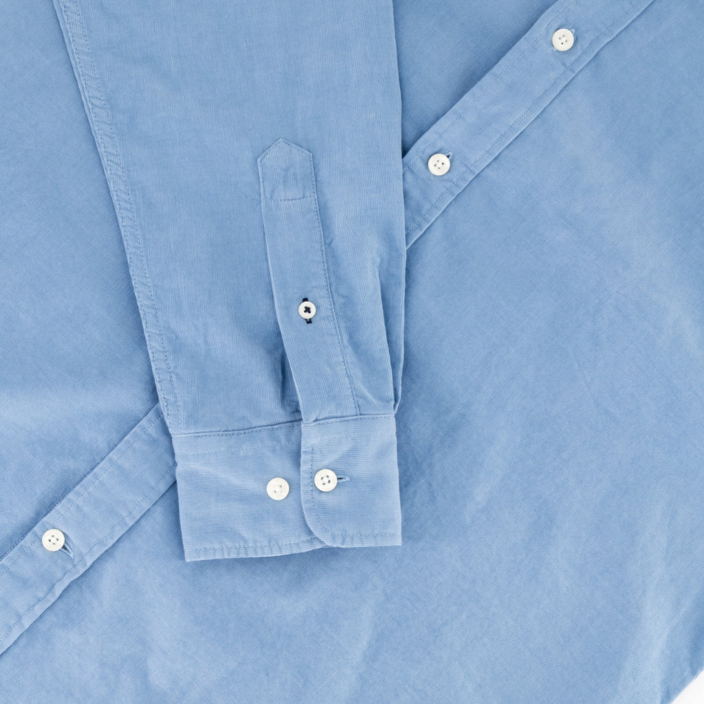 Springboks Fine Corduroy Shirt-Faded Denim