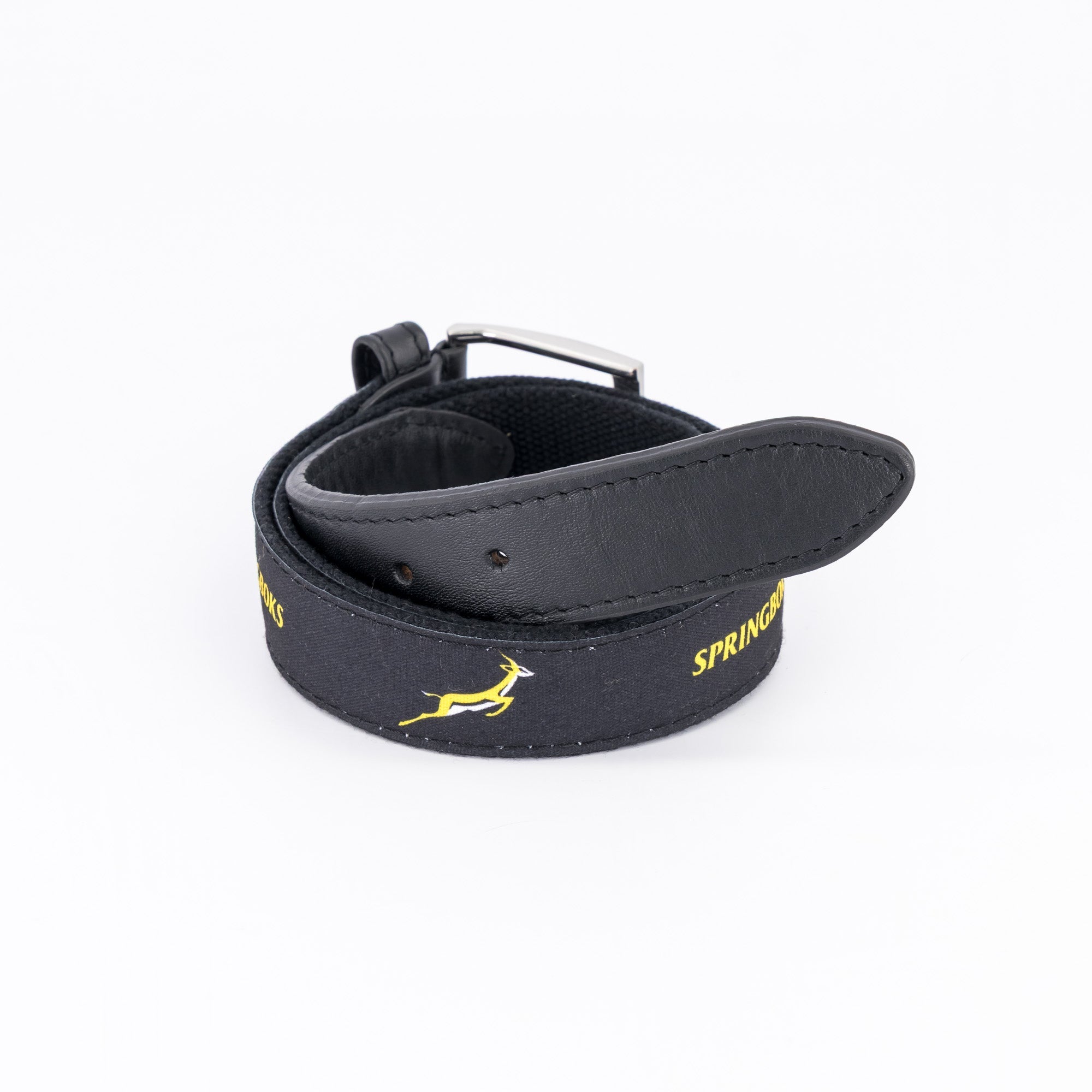 Springboks Golf Belt-Black