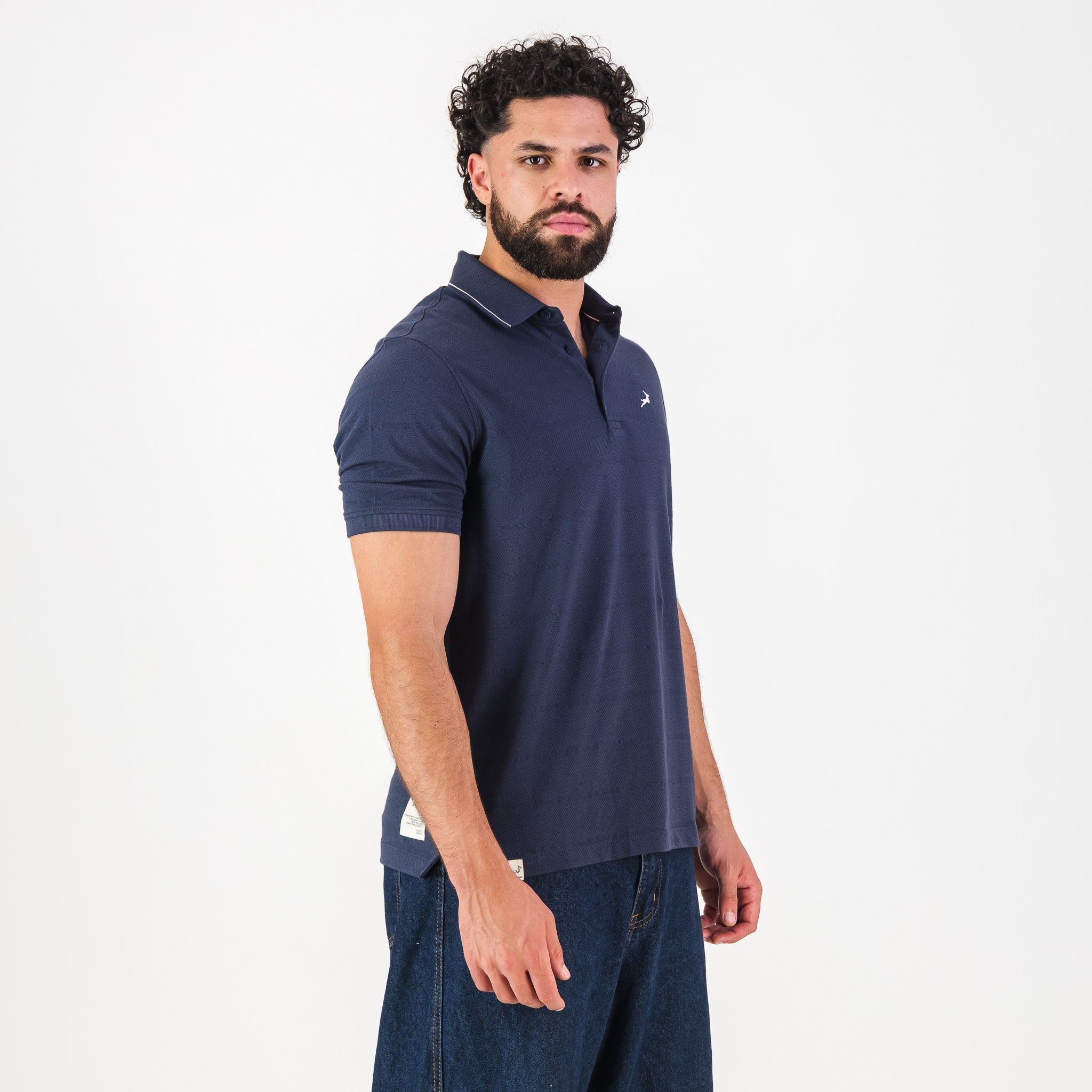 Springboks Golf SS Polo- Navy