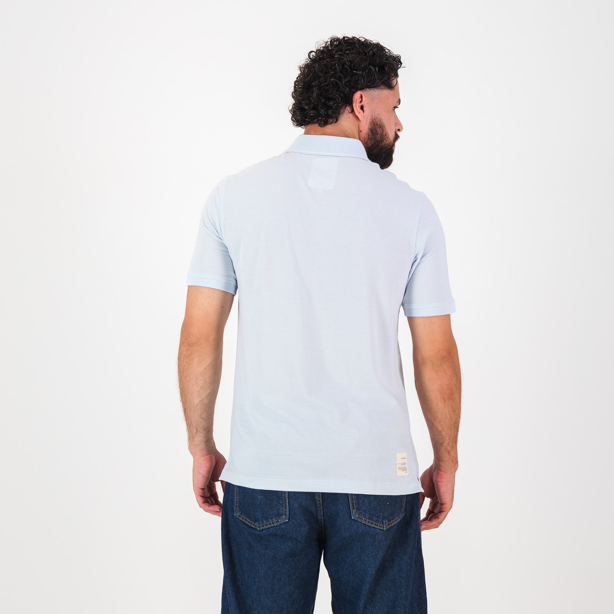 Springboks Golf SS Polo- Old Money Blue