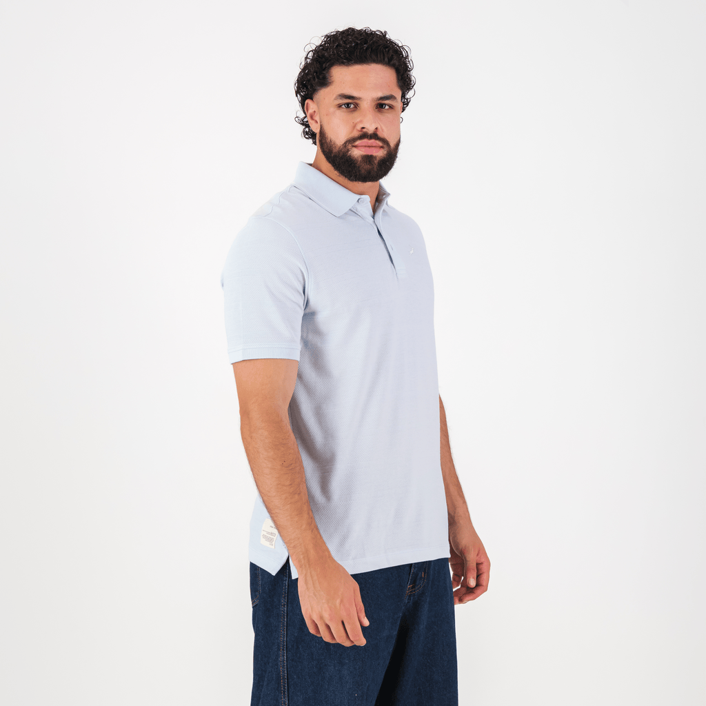 Springboks Golf SS Polo- Old Money Blue