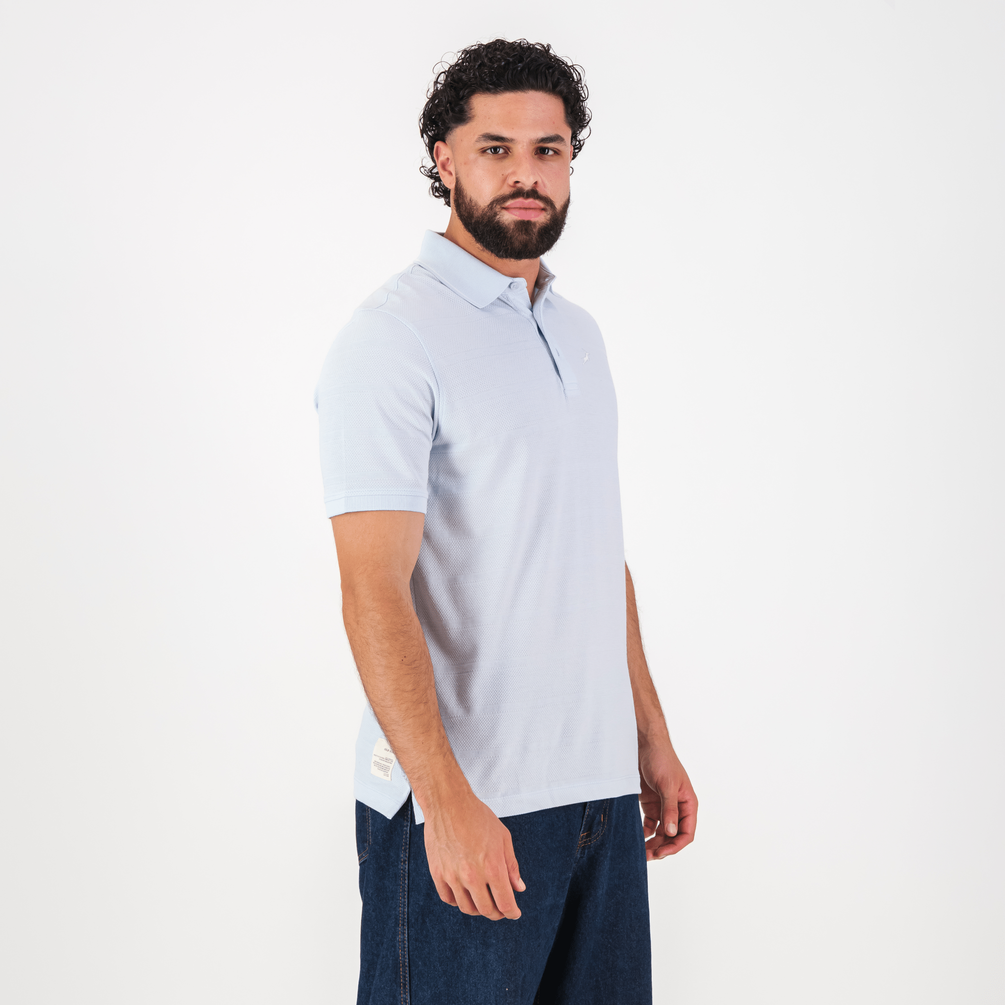 Springboks Golf SS Polo- Old Money Blue