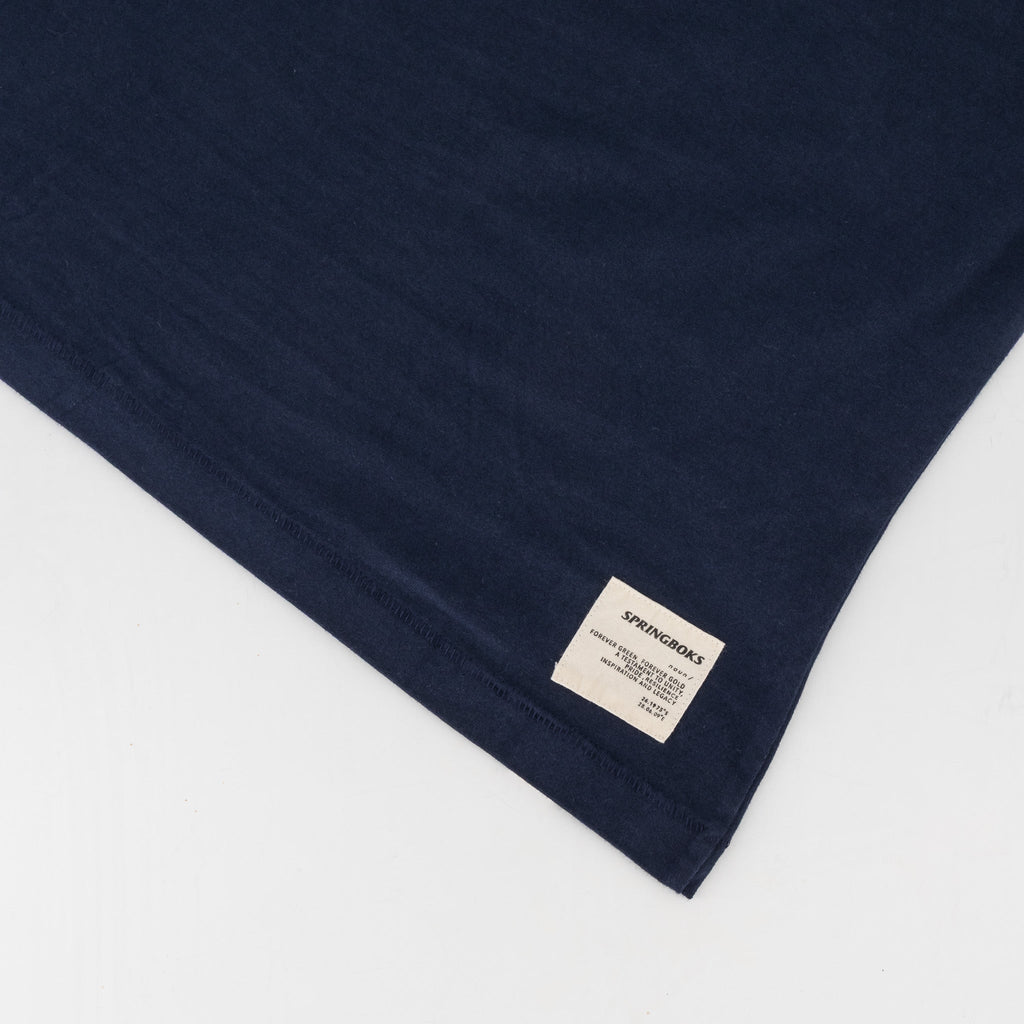 Springboks LC Badge Ladies Crew Tee - Navy