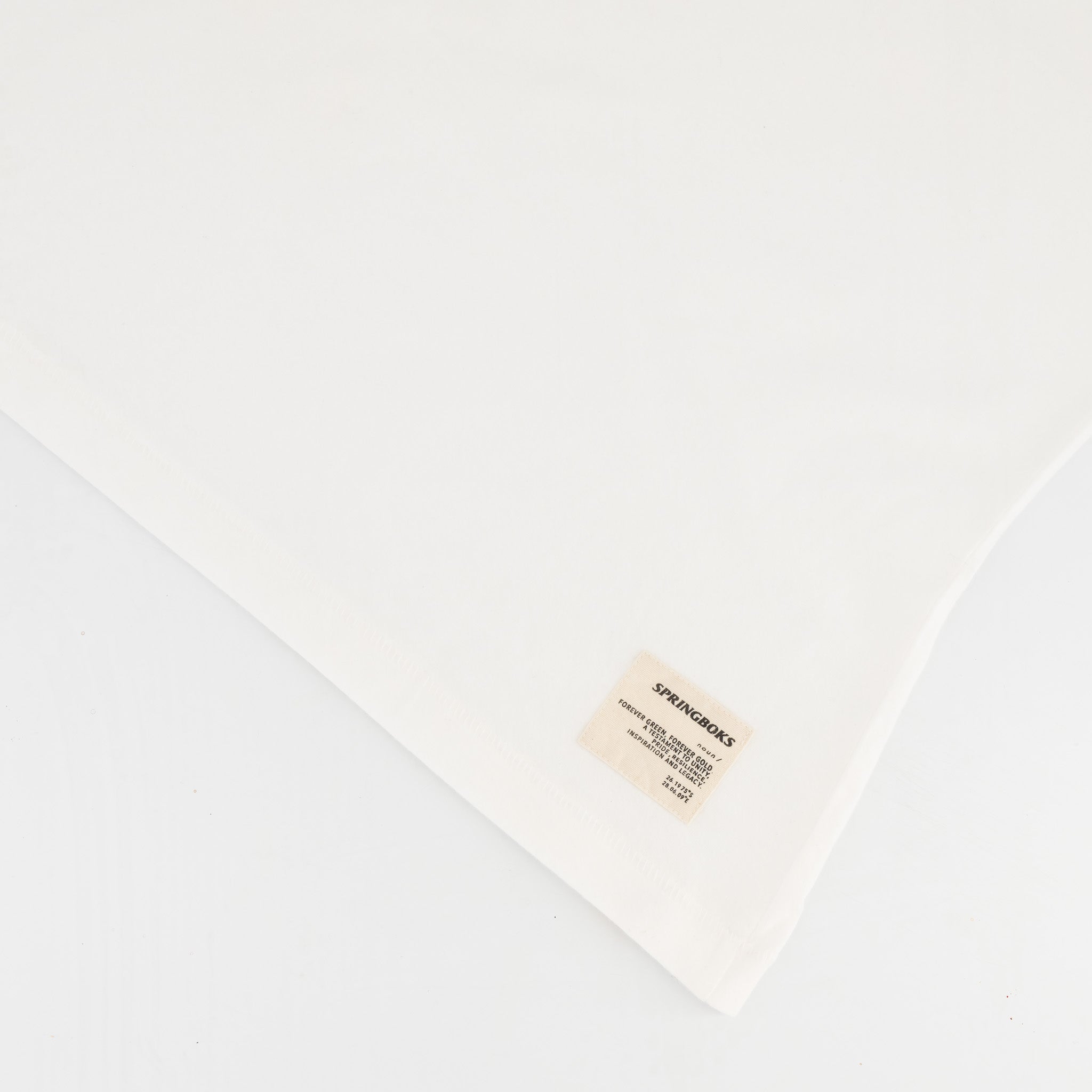 Springboks LC Badge Ladies Crew Tee - White