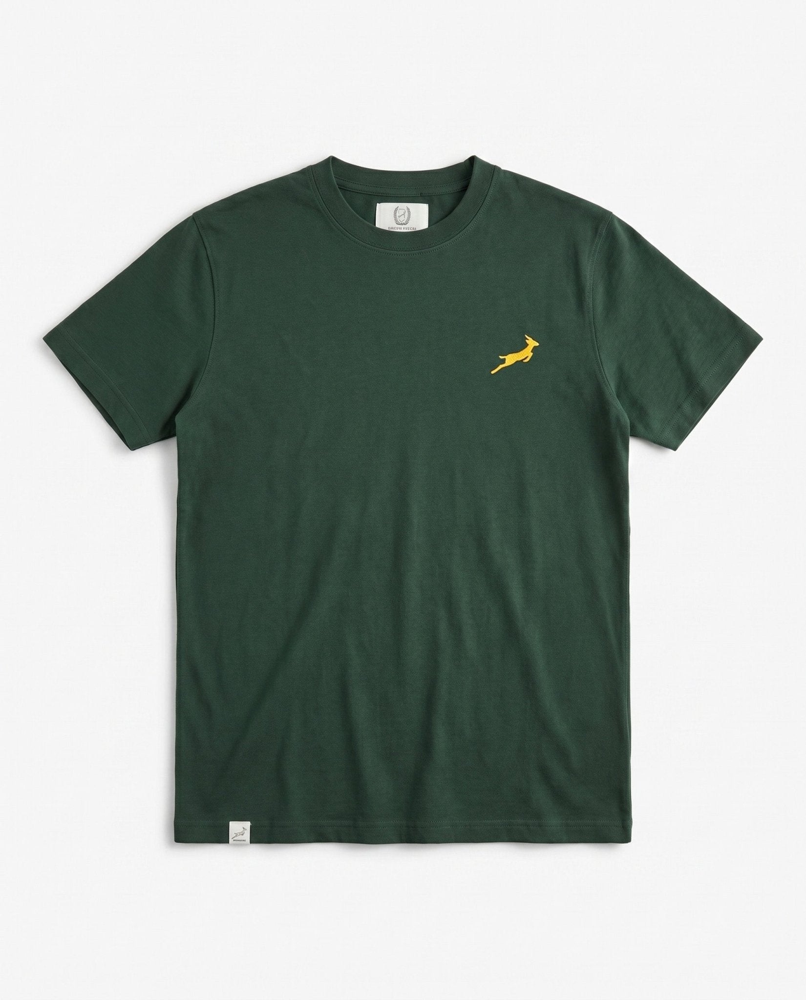 Springboks Kids' Small Bok Crew T-Shirt – Springbok Green