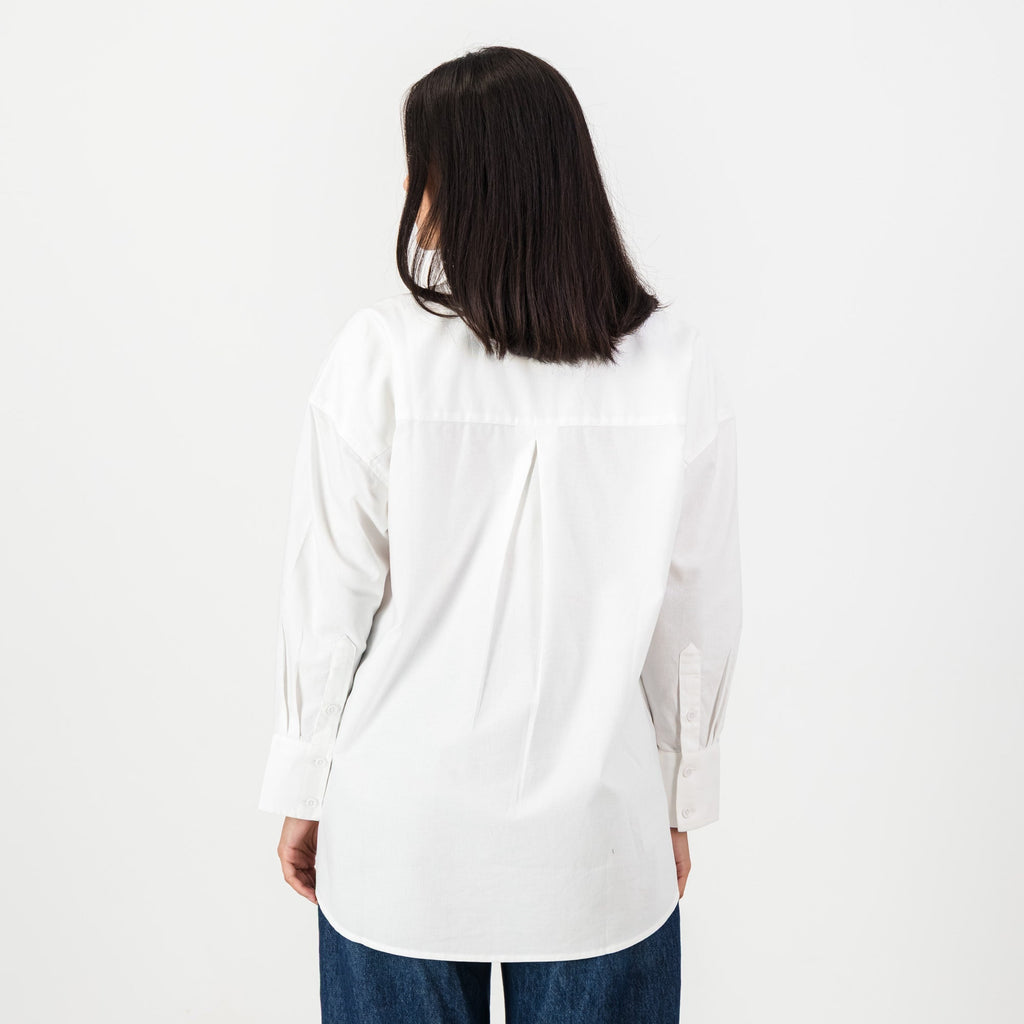 Springboks Ladies Oxford Shirt-White