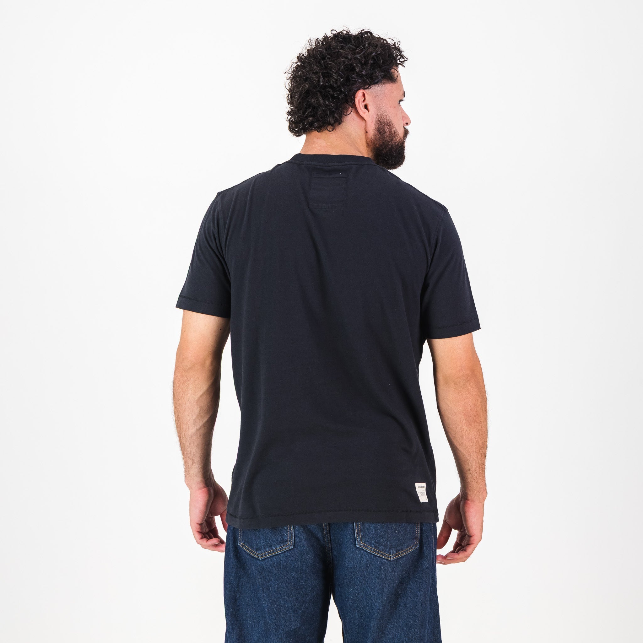 Springboks LC badge Regular Crew Tee - Black