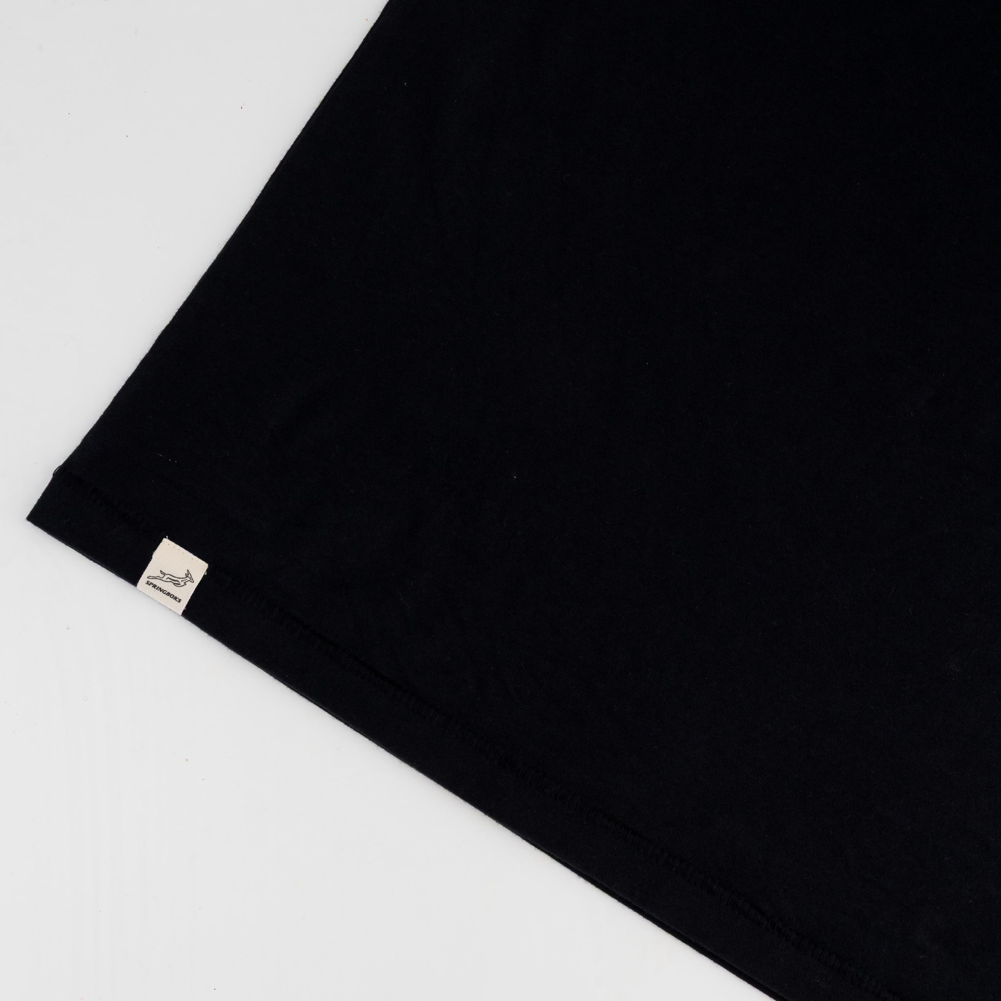 Springboks LC badge Regular Crew Tee - Black
