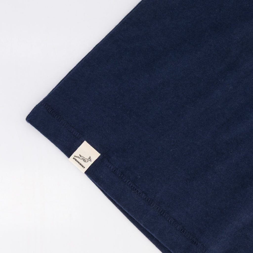 Springboks LC badge Regular Crew Tee - Navy