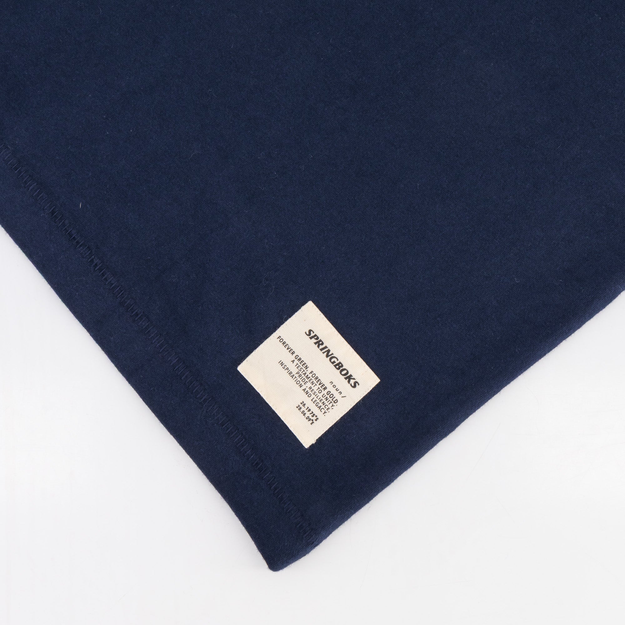 Springboks LC badge Regular Crew Tee - Navy