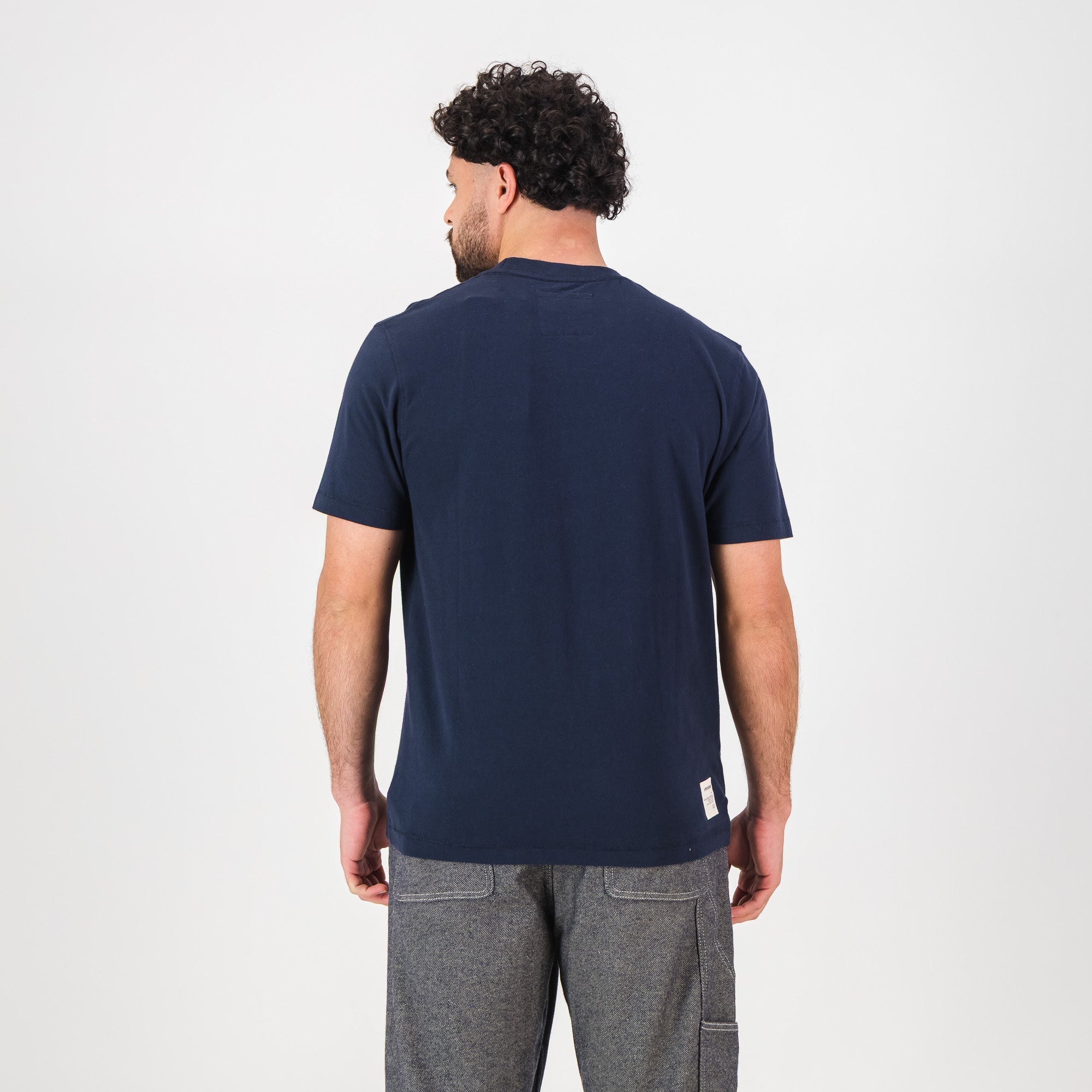 Springboks LC badge Regular Crew Tee - Navy