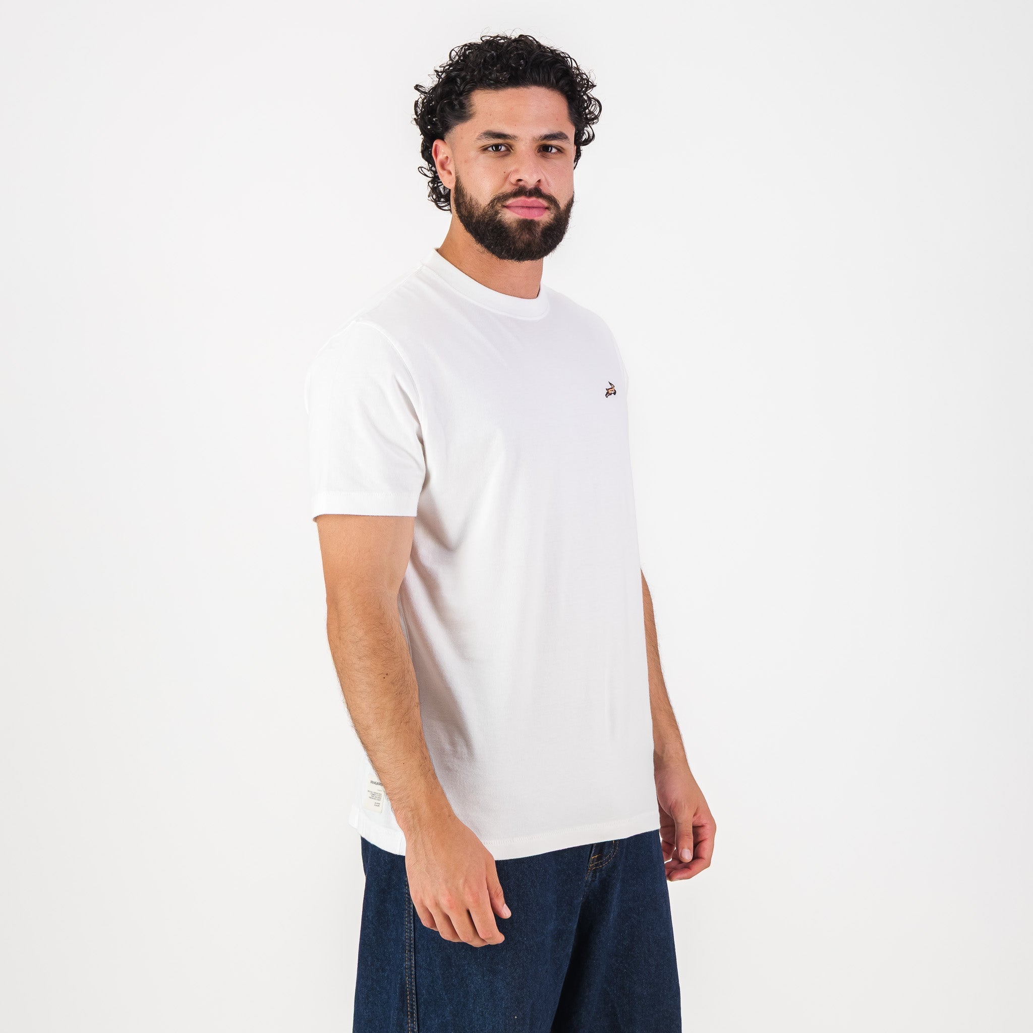 Springboks LC badge Regular Crew Tee - White