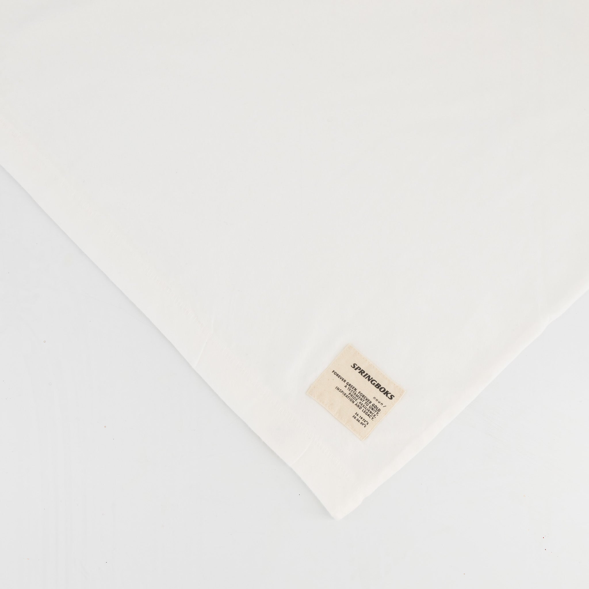 Springboks LC badge Regular Crew Tee - White