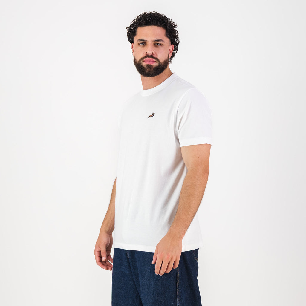 Springboks LC badge Regular Crew Tee - White