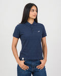 Springboks Popcorn Short Sleeve Golf Polo - Navy