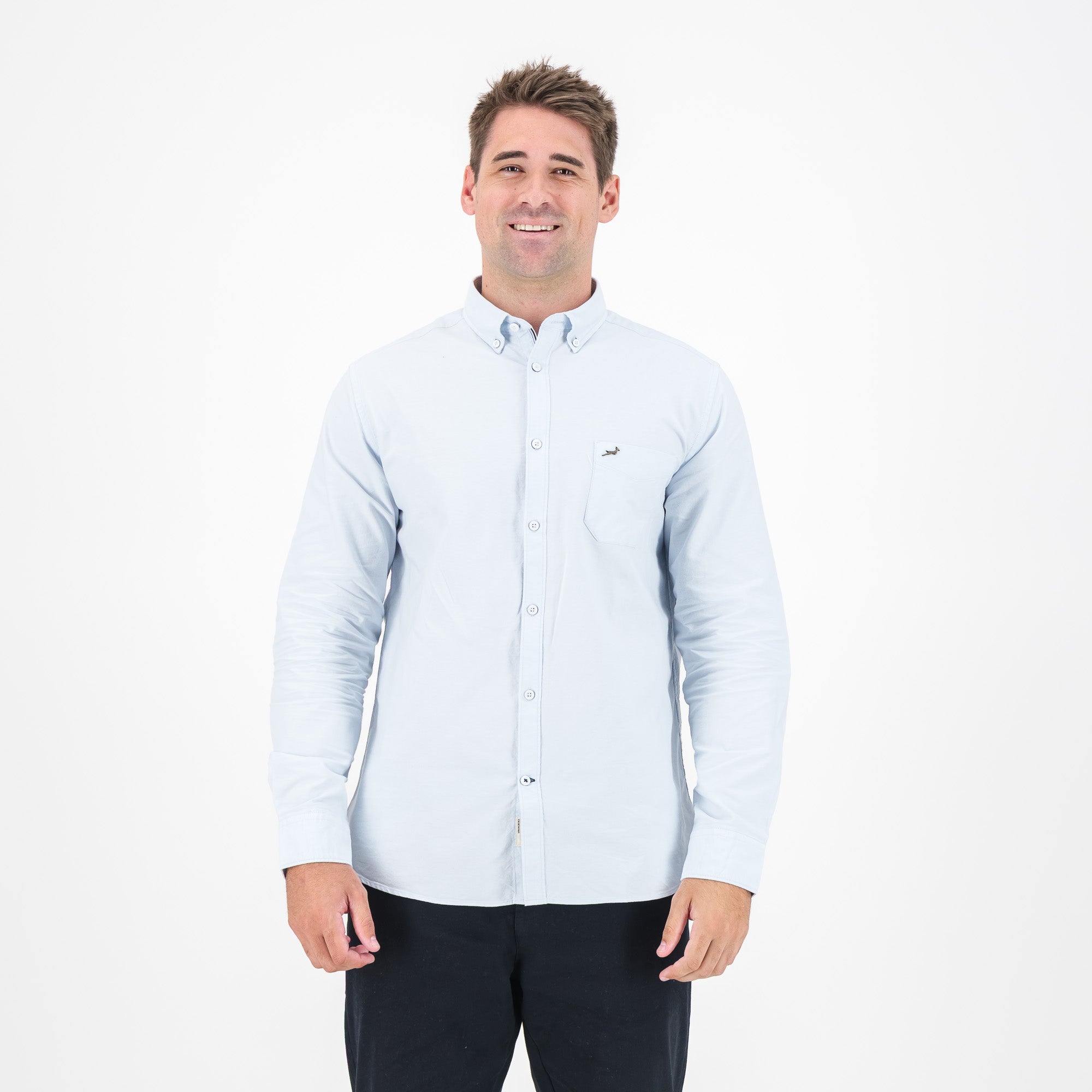 Springboks Premium Oxford Shirt-Skyway
