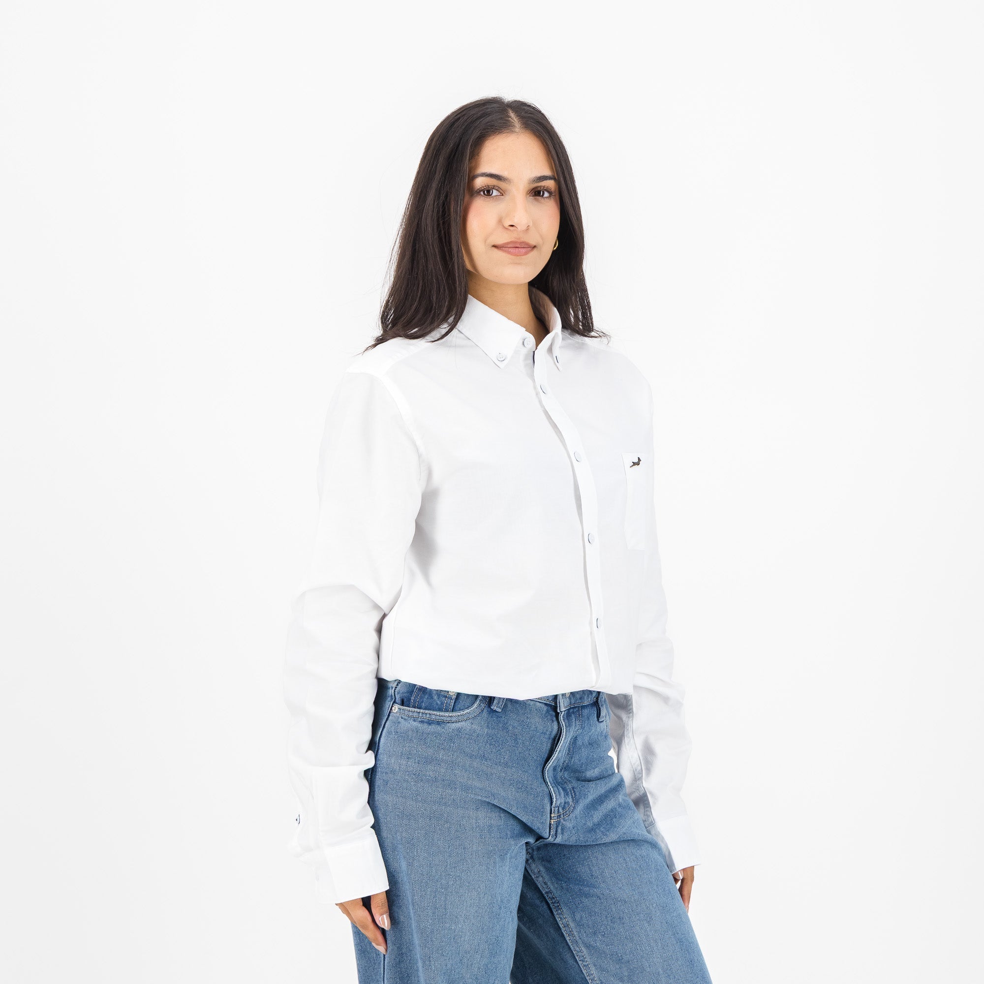Springboks Premium Oxford Shirt-White