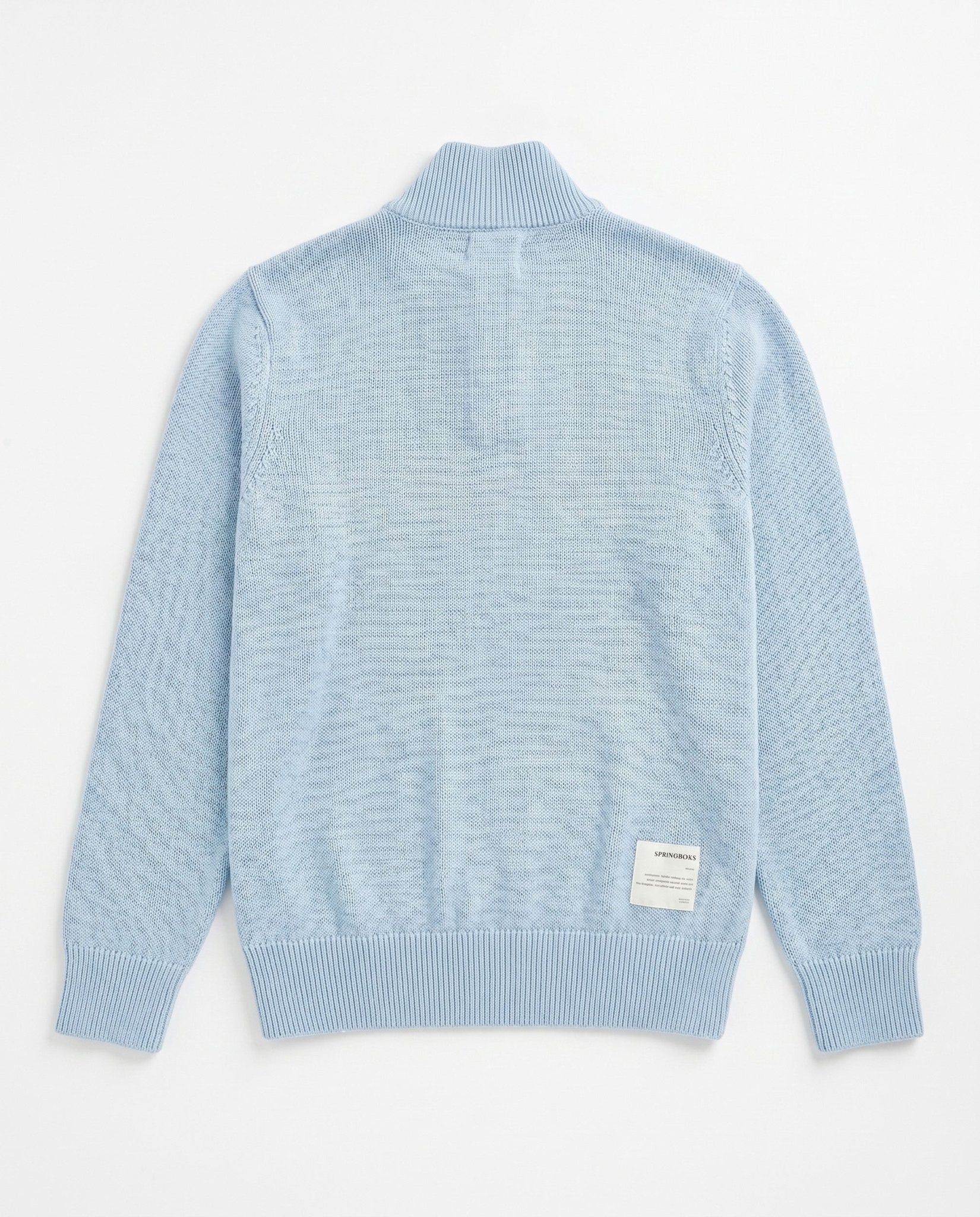 Springboks Premium Quarter Zip Knit-Skyway