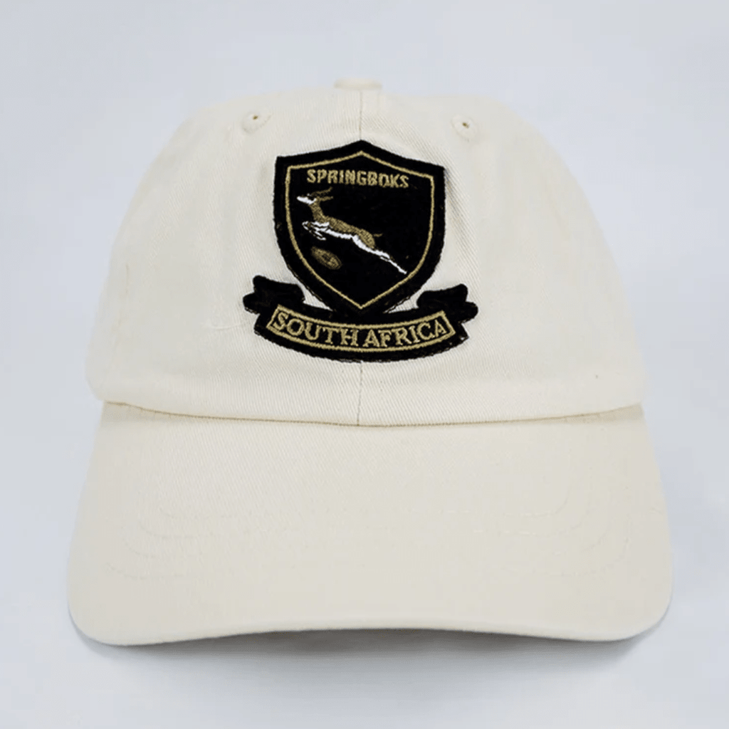Springboks Shield Dad Cap-Ivory
