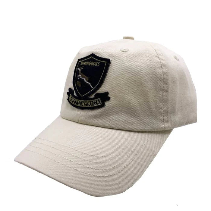 Springboks Shield Dad Cap-Ivory