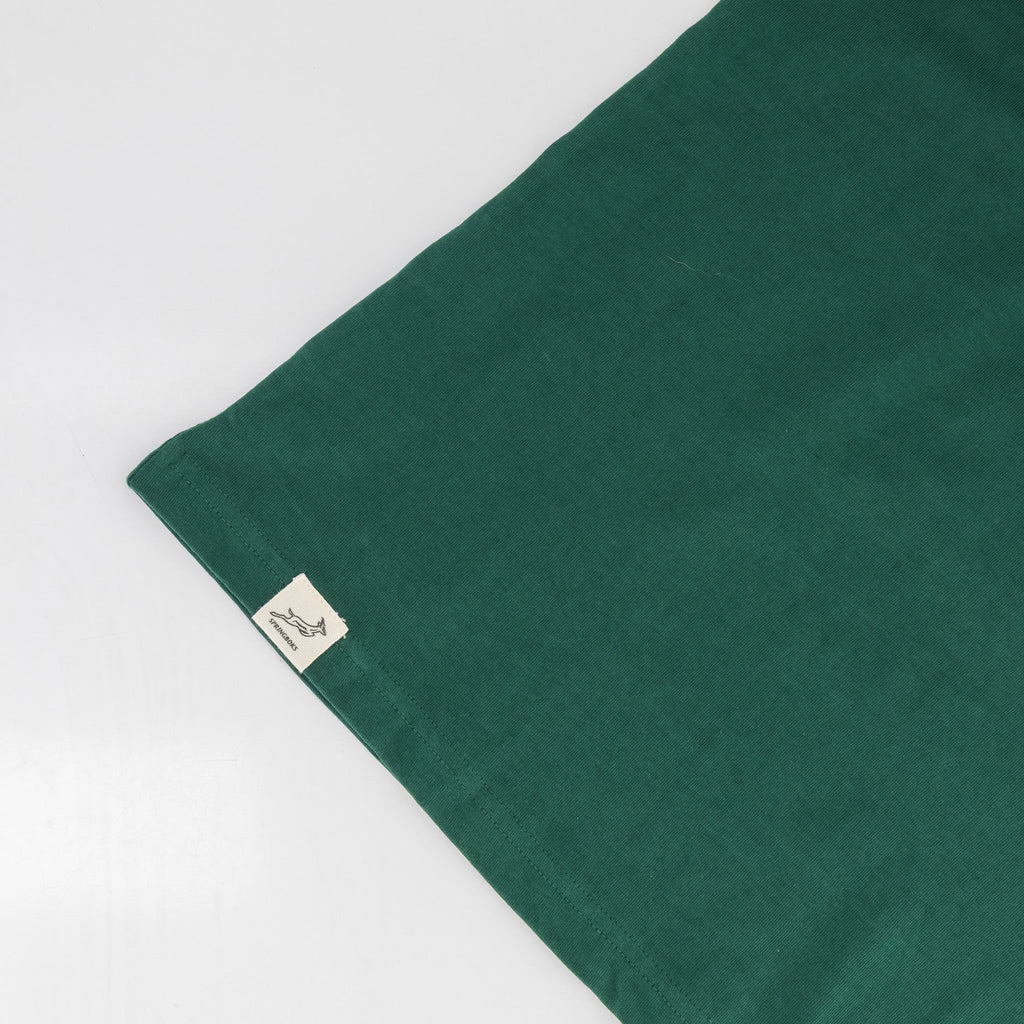 Springboks SML EMB LS Crew Tee - OS Green