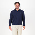 Springboks SML EMB LS Polo-Navy