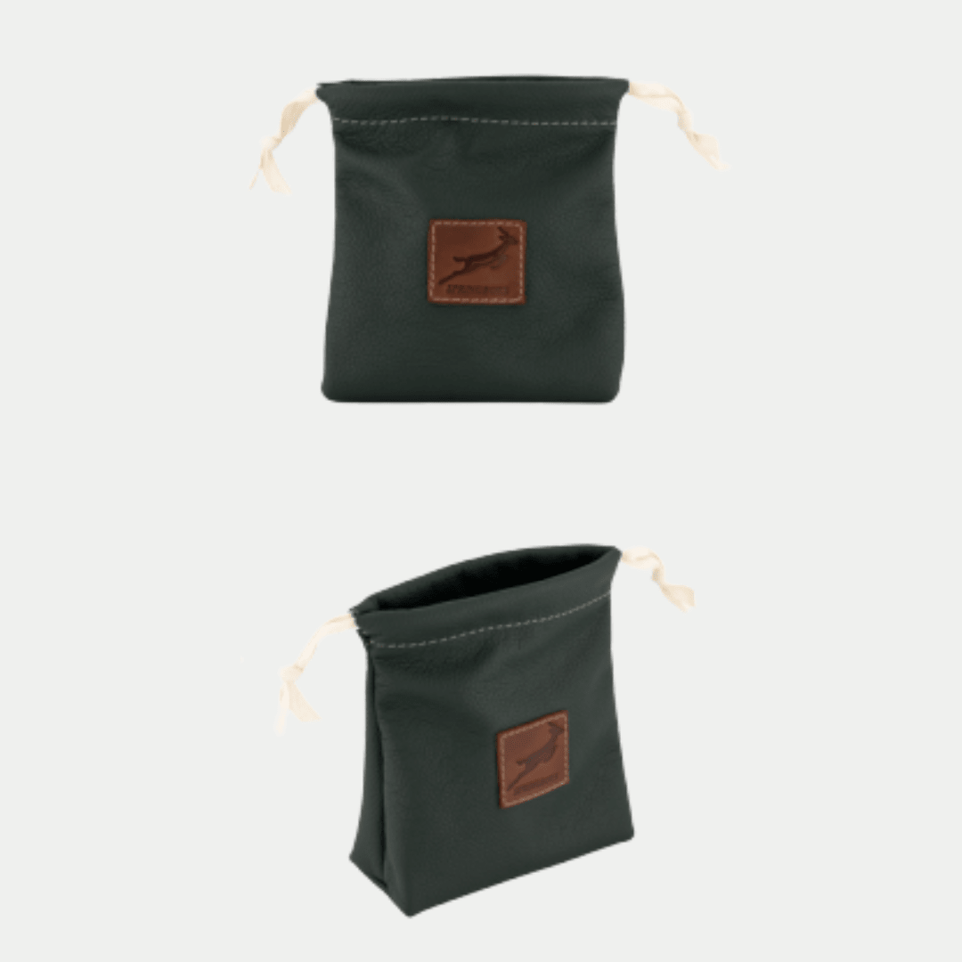 Springboks Tee Drawstring Pouch-Os Green