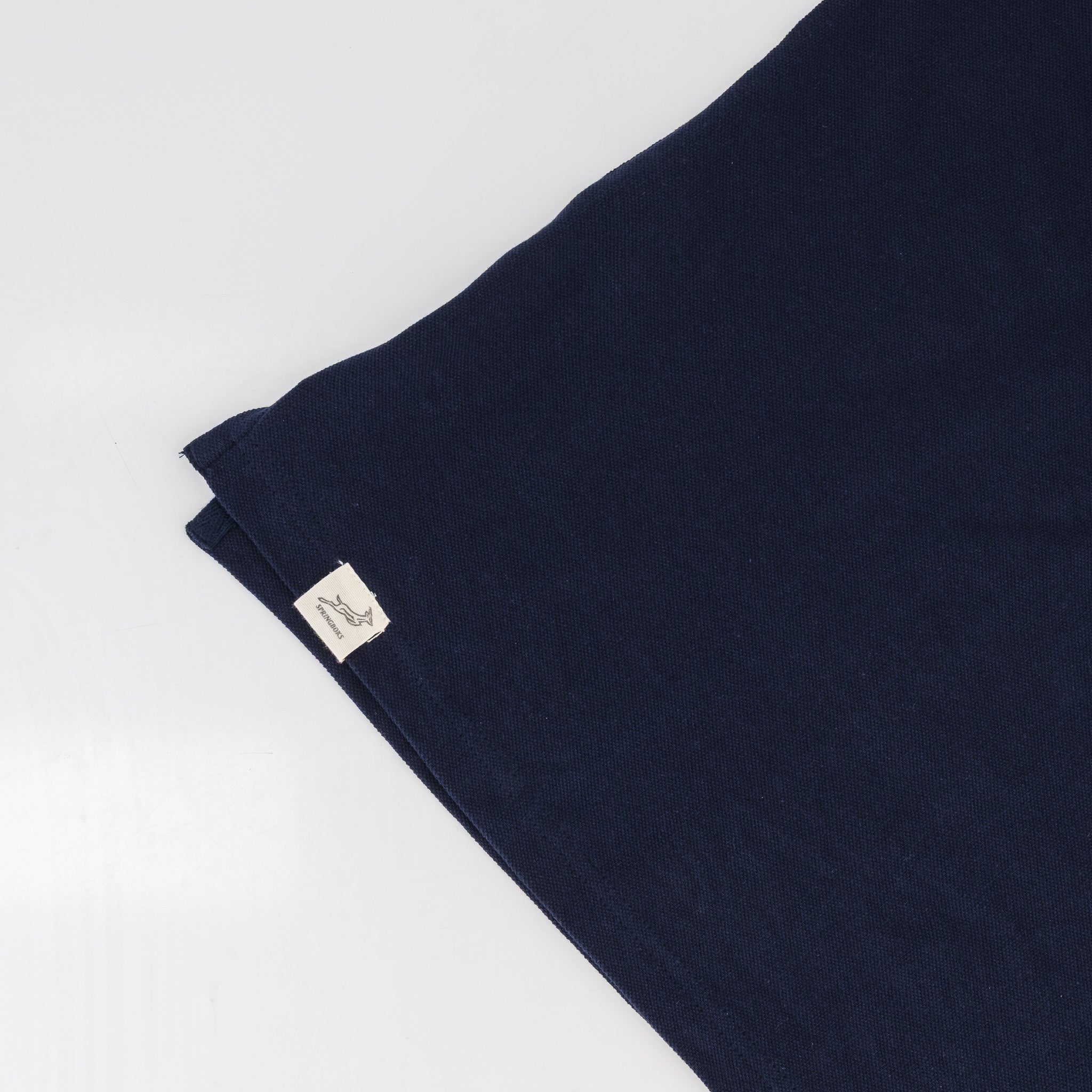 Springboks Vintage SB EMB 2 B SS Polo - Navy