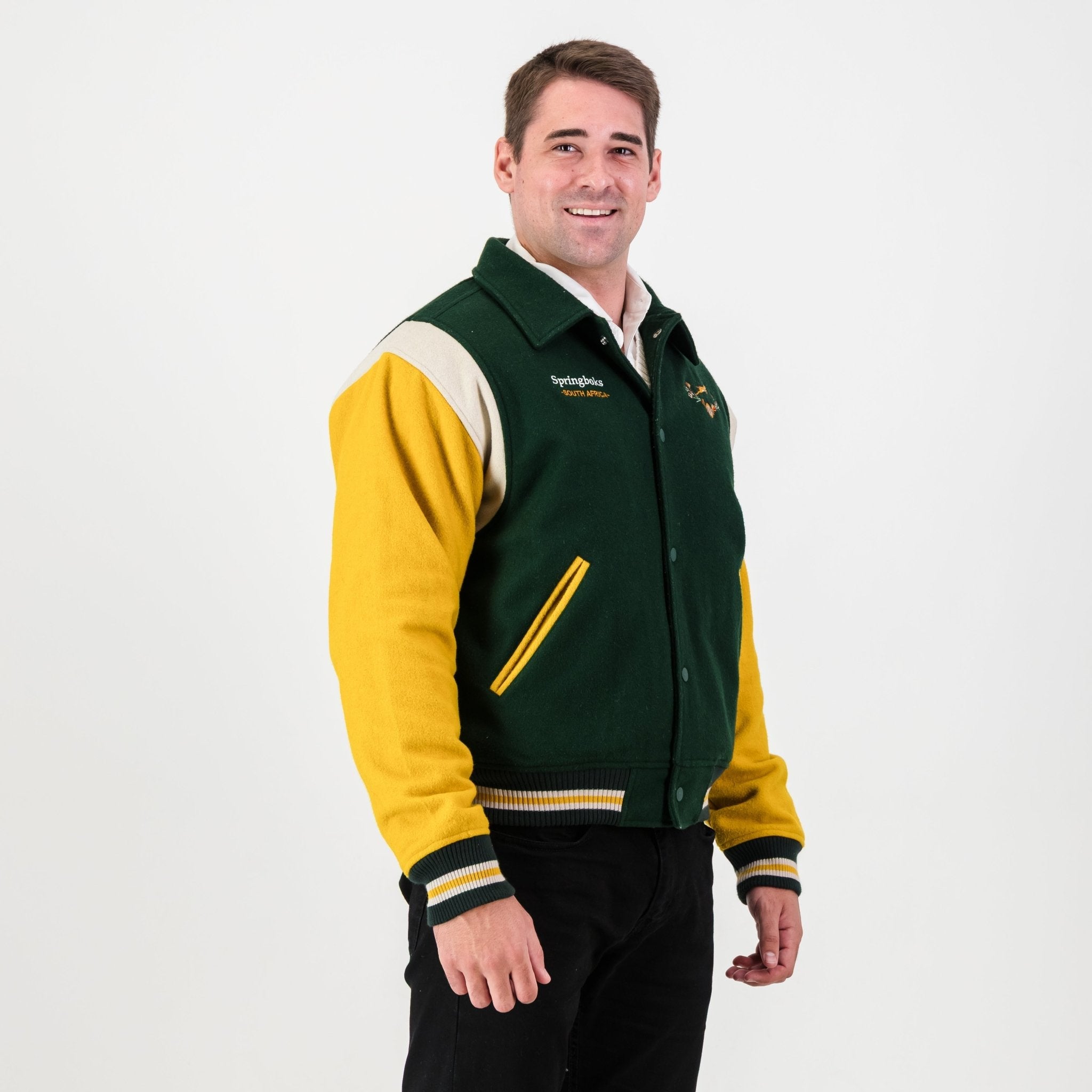 Springboks Wool Bomber Jacket