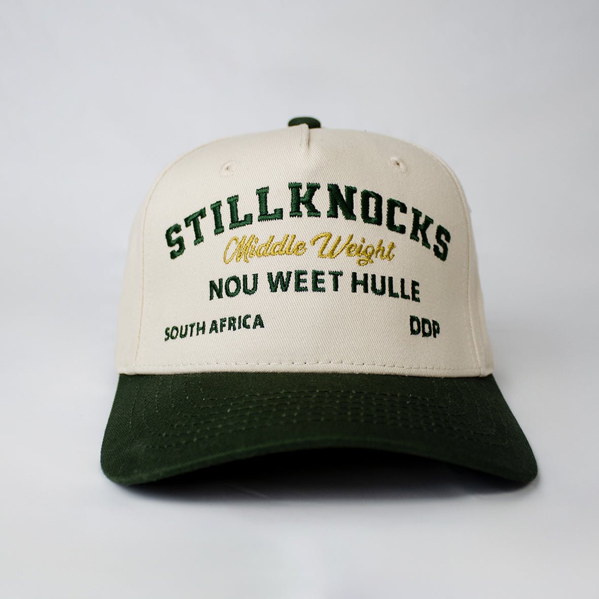Stillknocks Champions Two Tone Cap-Ivory