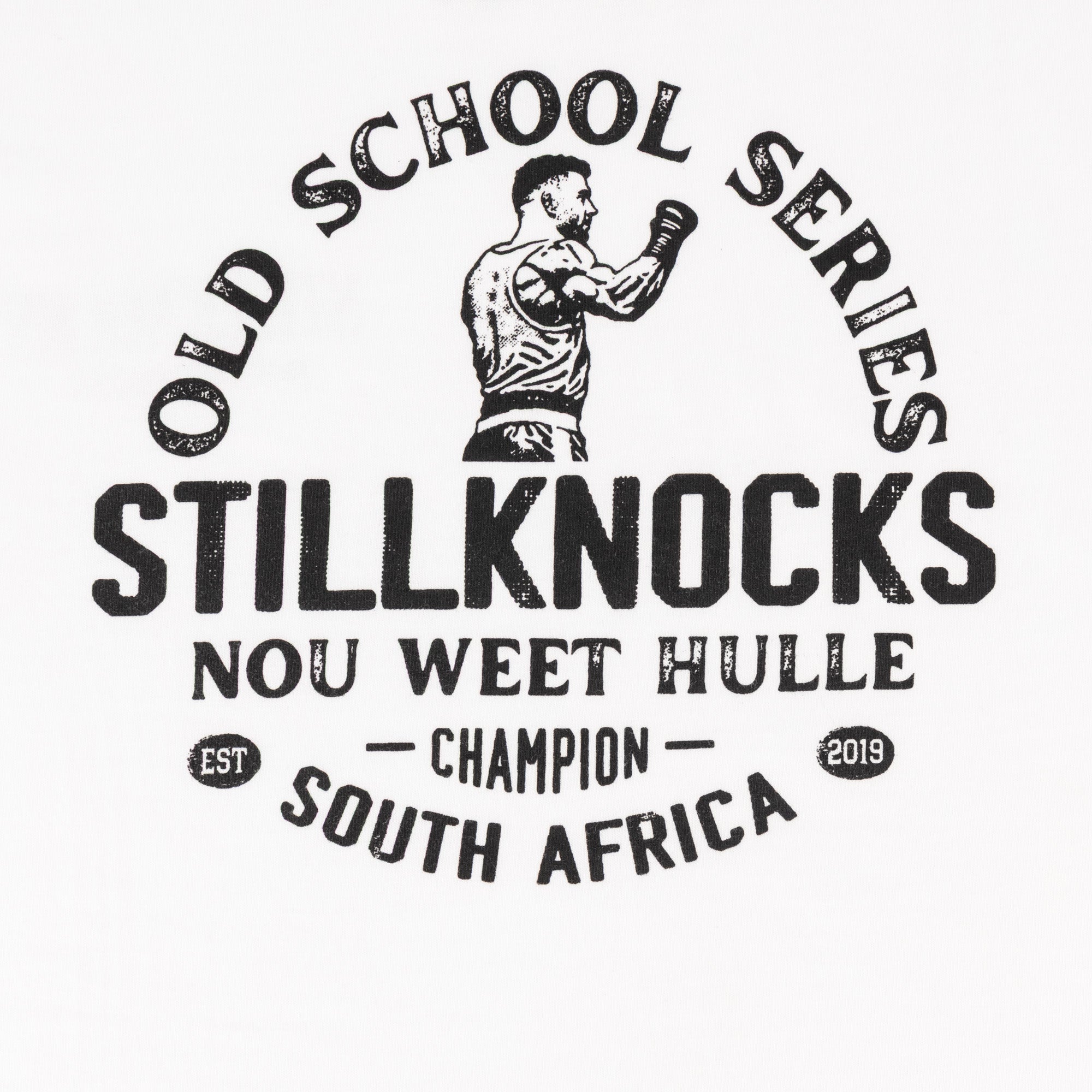 Stillknocks Real DDP Regular Crew Tee-White