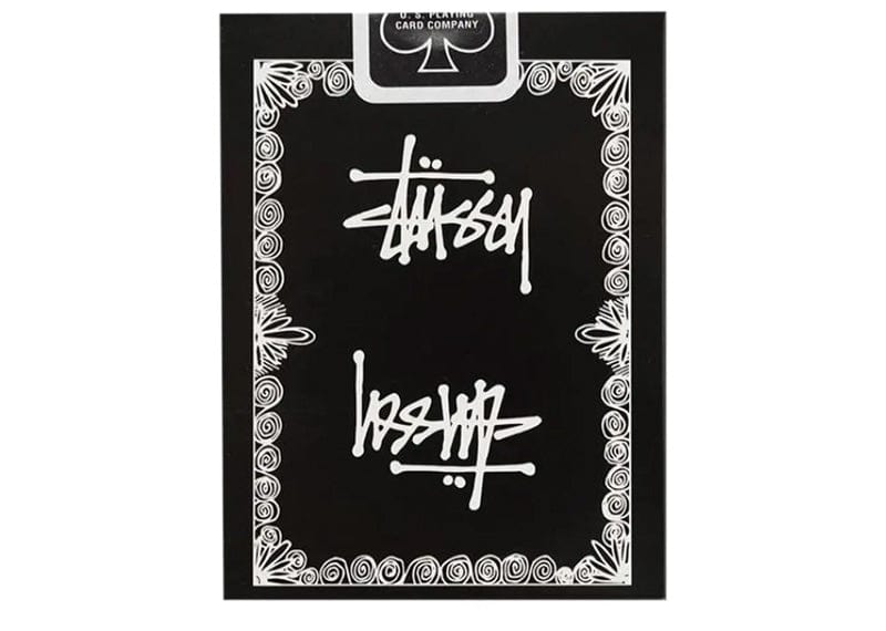 Stussy Bicycle Playing Cards Black