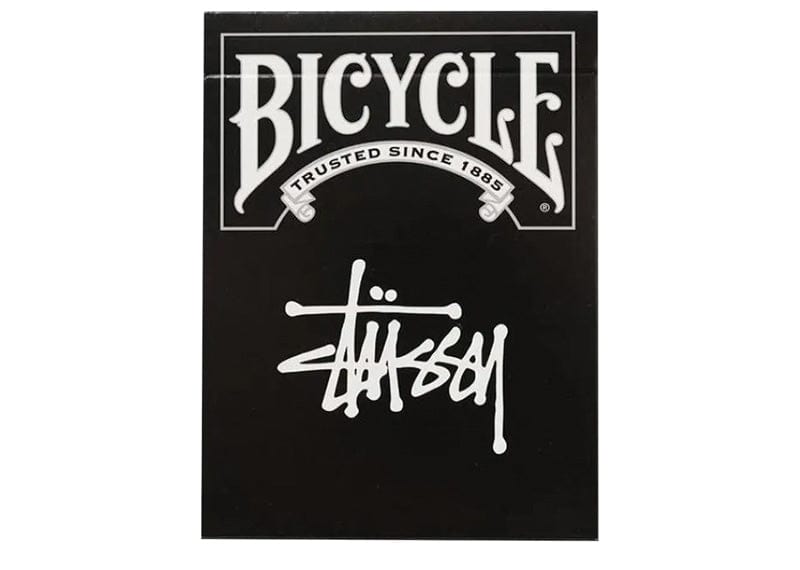 Stussy Bicycle Playing Cards Black