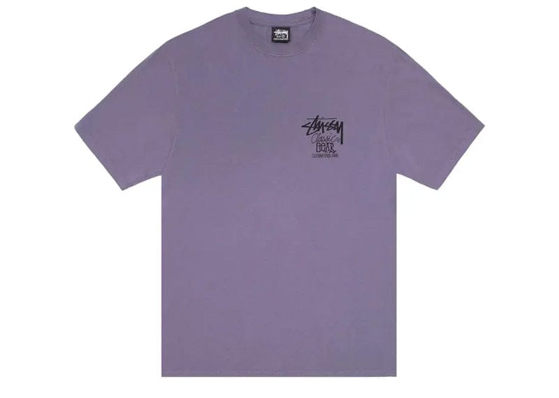 Stussy Classic Gear Pigment Dyed Tee Grape