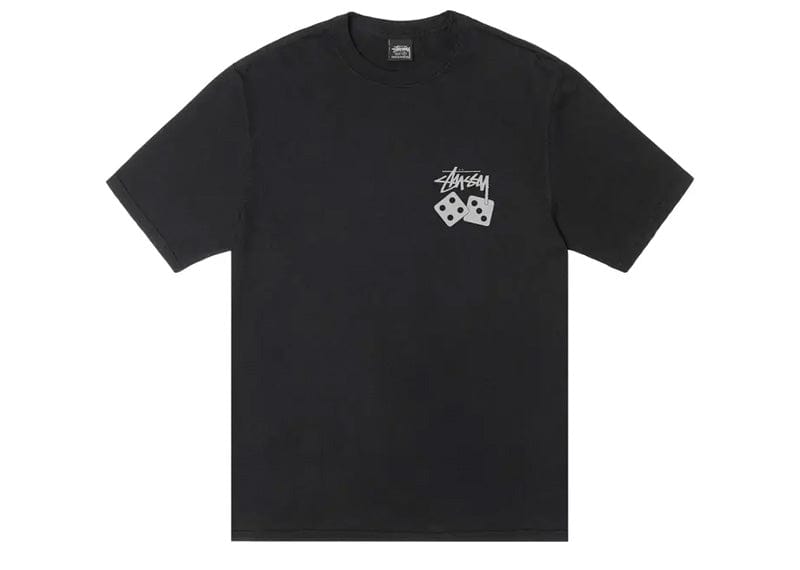 Stussy Dice Tee Pigment Dyed Black