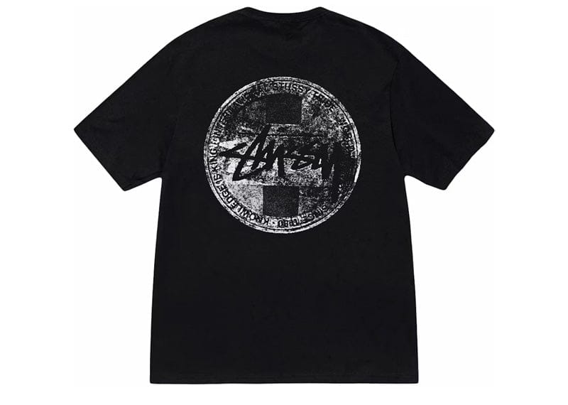 Stussy Dot Stamp Tee Black