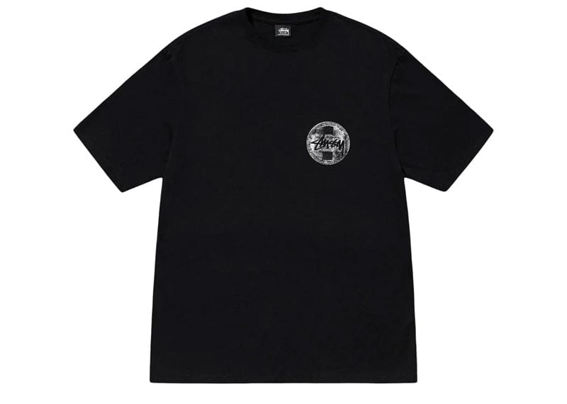 Stussy Dot Stamp Tee Black