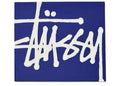 Stussy Logo Sticker Blue/White