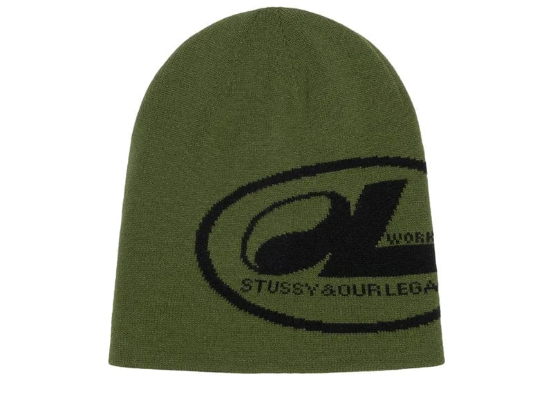 Stussy x Our Legacy Work Shop Oval Skullcap Army