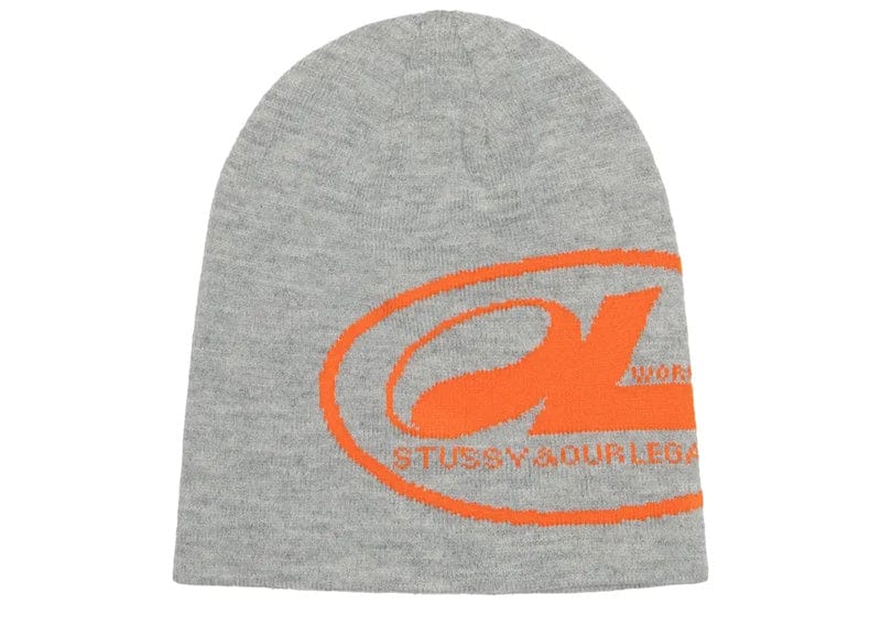 Stussy x Our Legacy Work Shop Oval Skullcap Heather Grey